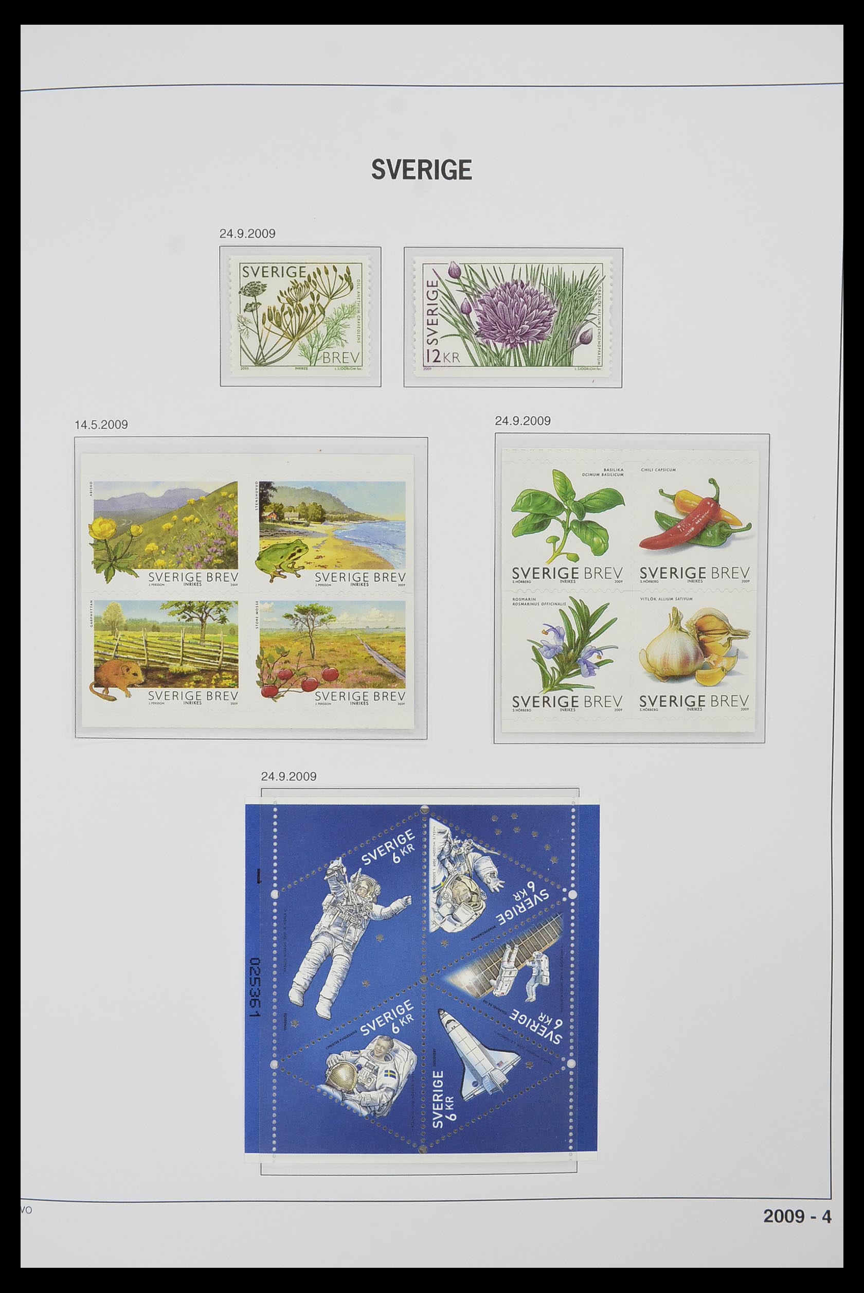 33520 398 - Postzegelverzameling 33520 Zweden 1855-2013.