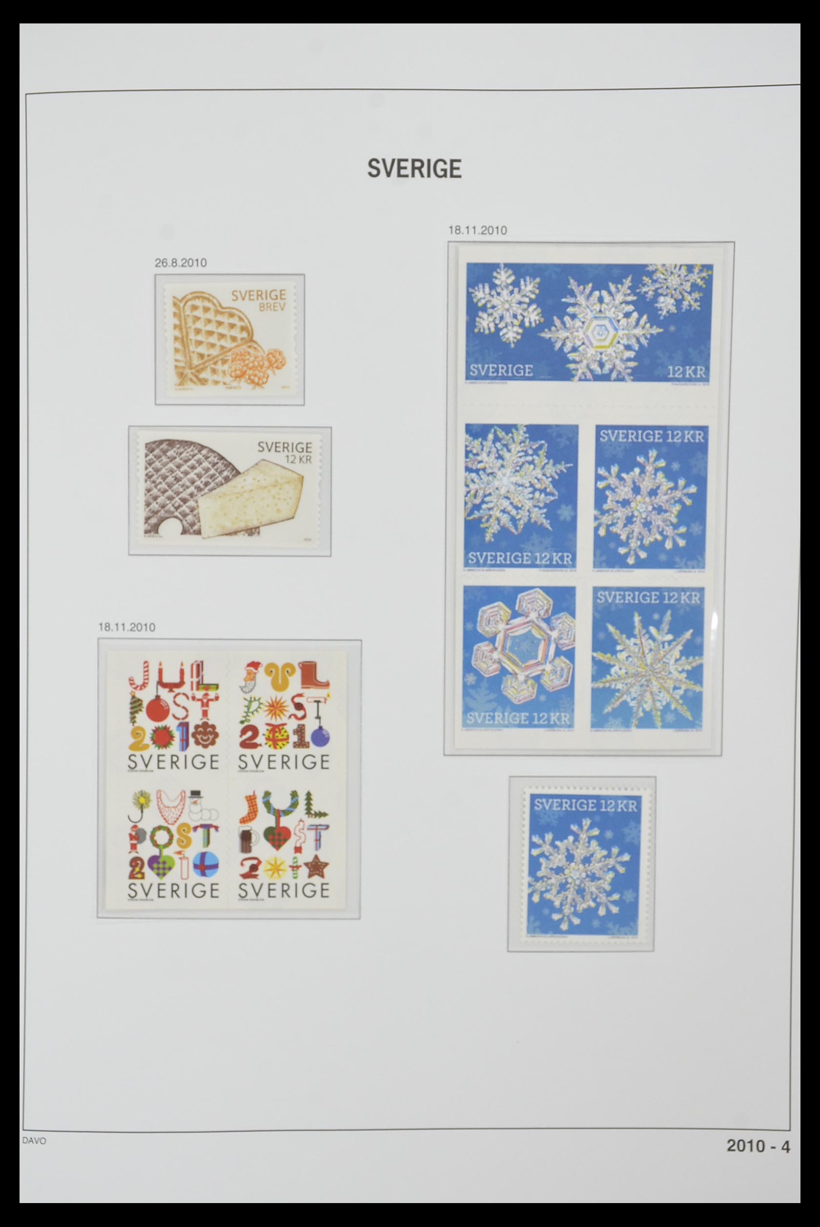33520 405 - Postzegelverzameling 33520 Zweden 1855-2013.
