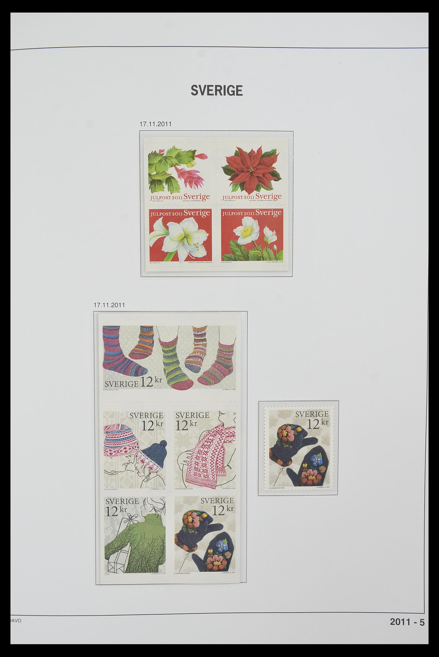 33520 414 - Postzegelverzameling 33520 Zweden 1855-2013.