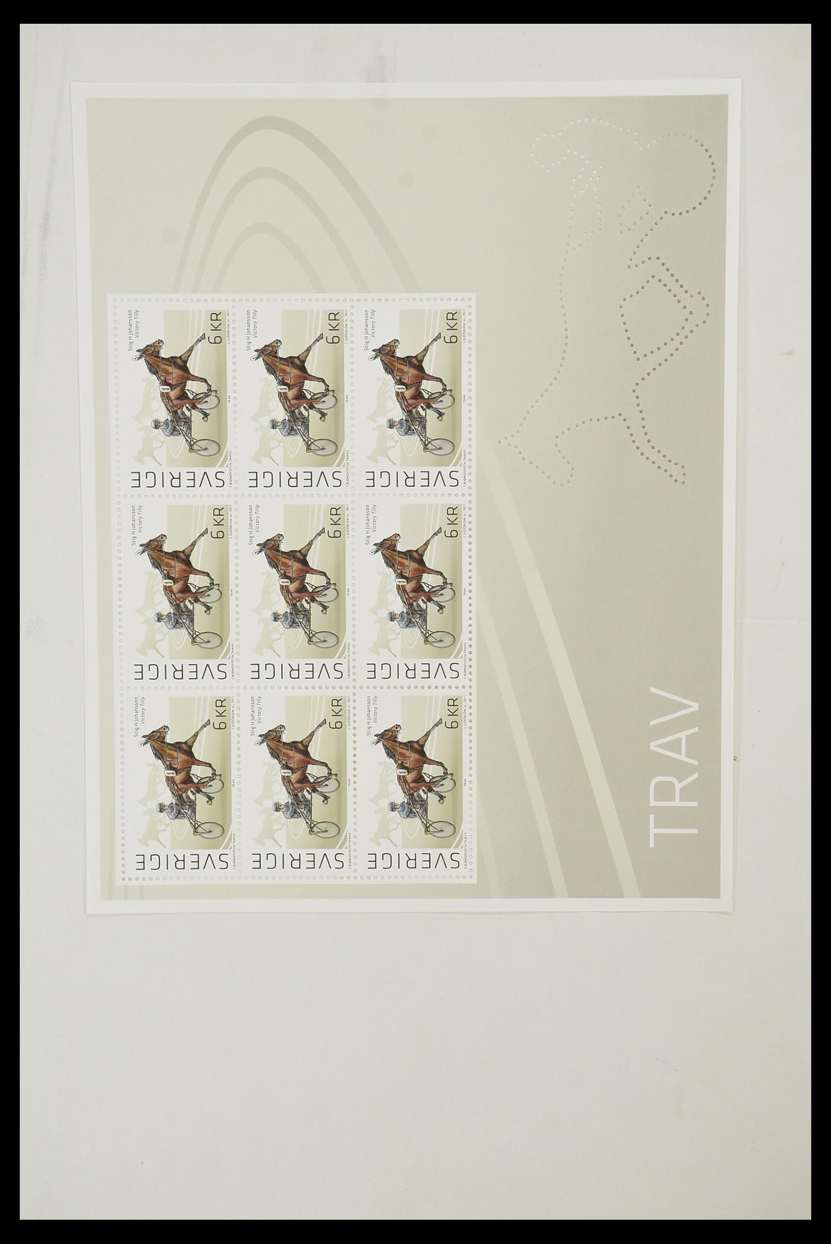 33520 416 - Postzegelverzameling 33520 Zweden 1855-2013.