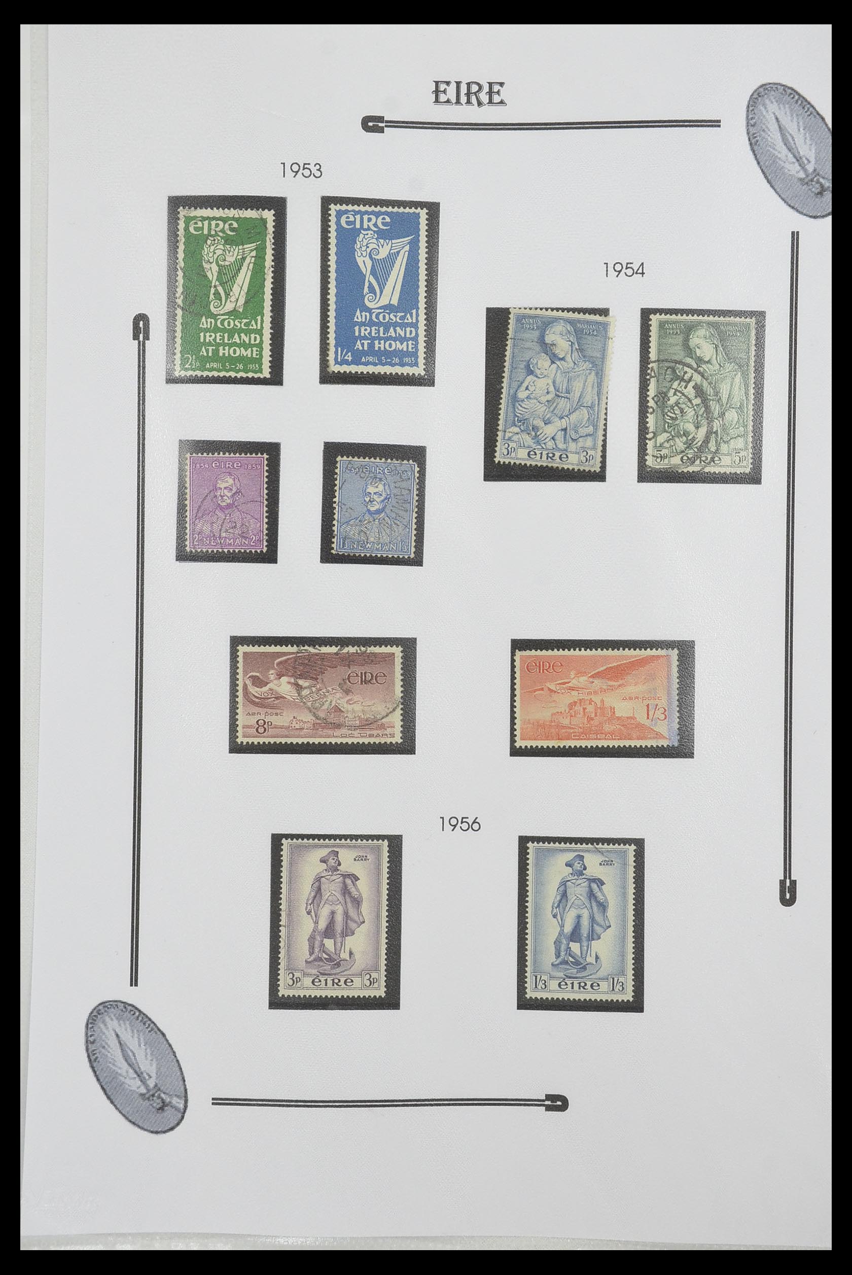 33522 012 - Stamp collection 33522 Ireland 1922-2015.