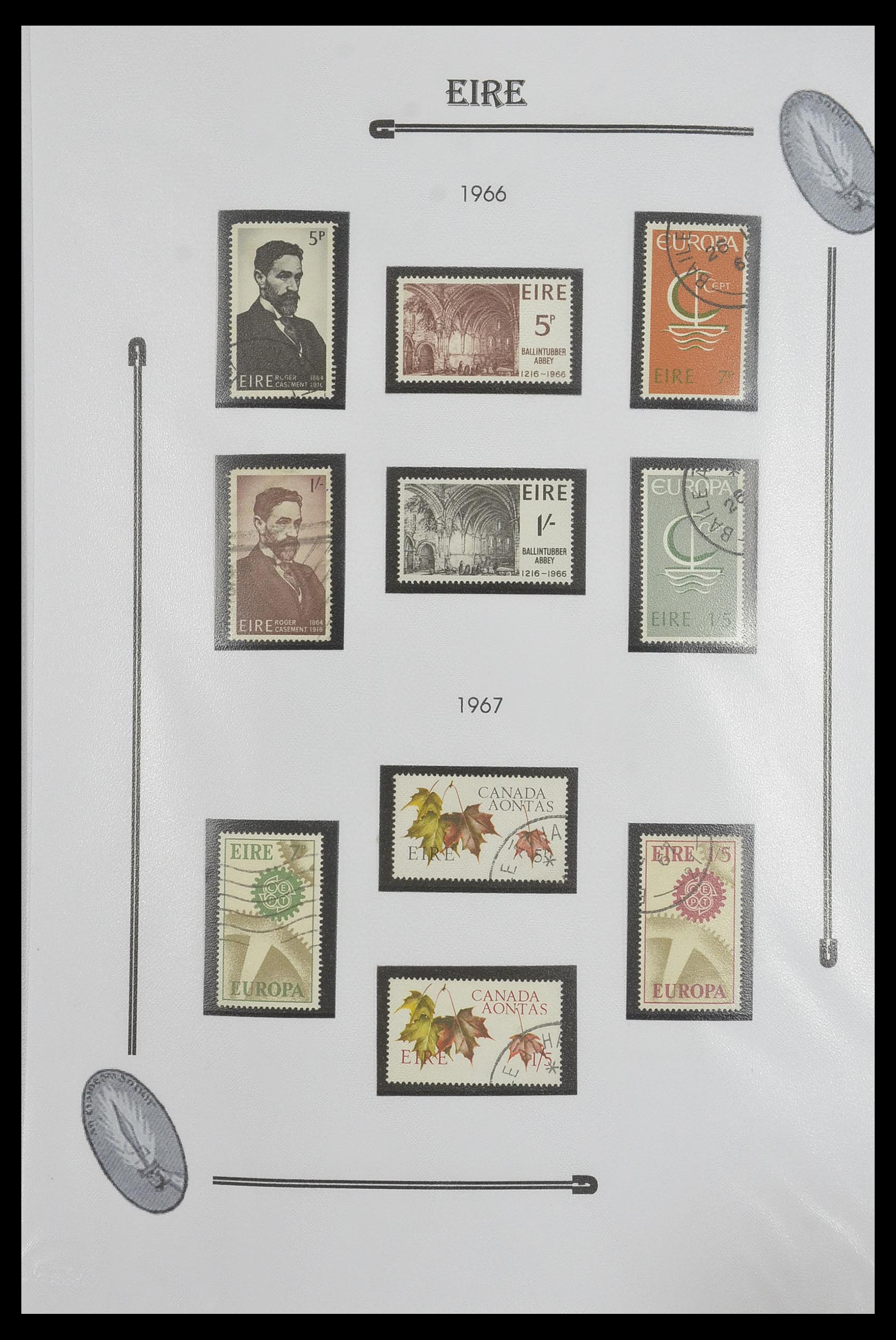 33522 020 - Postzegelverzameling 33522 Ierland 1922-2015.