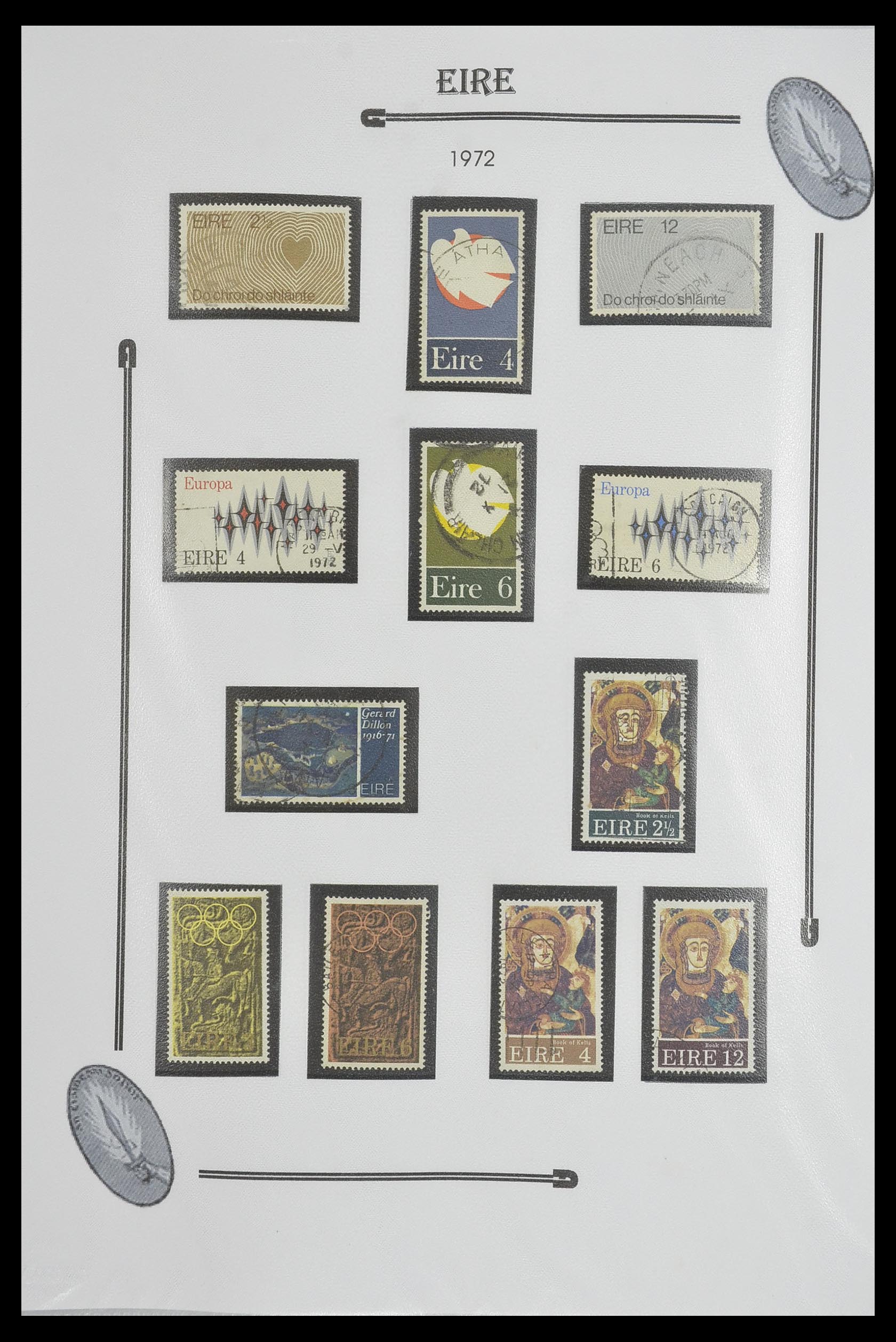 33522 030 - Postzegelverzameling 33522 Ierland 1922-2015.