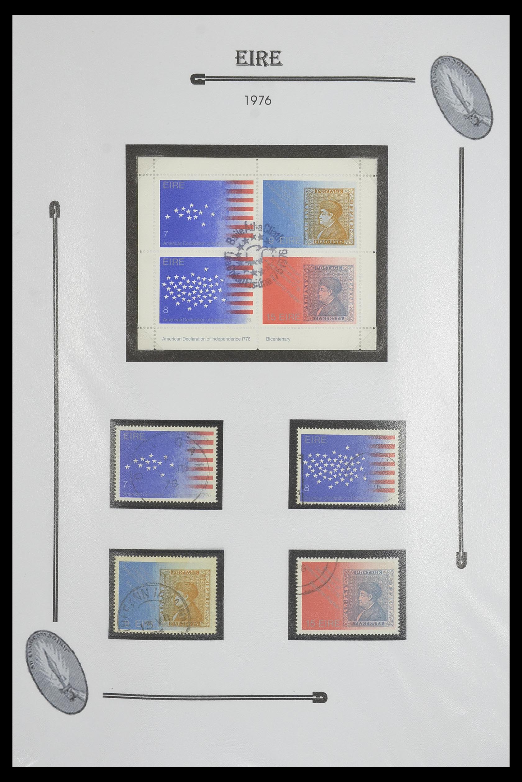 33522 038 - Postzegelverzameling 33522 Ierland 1922-2015.