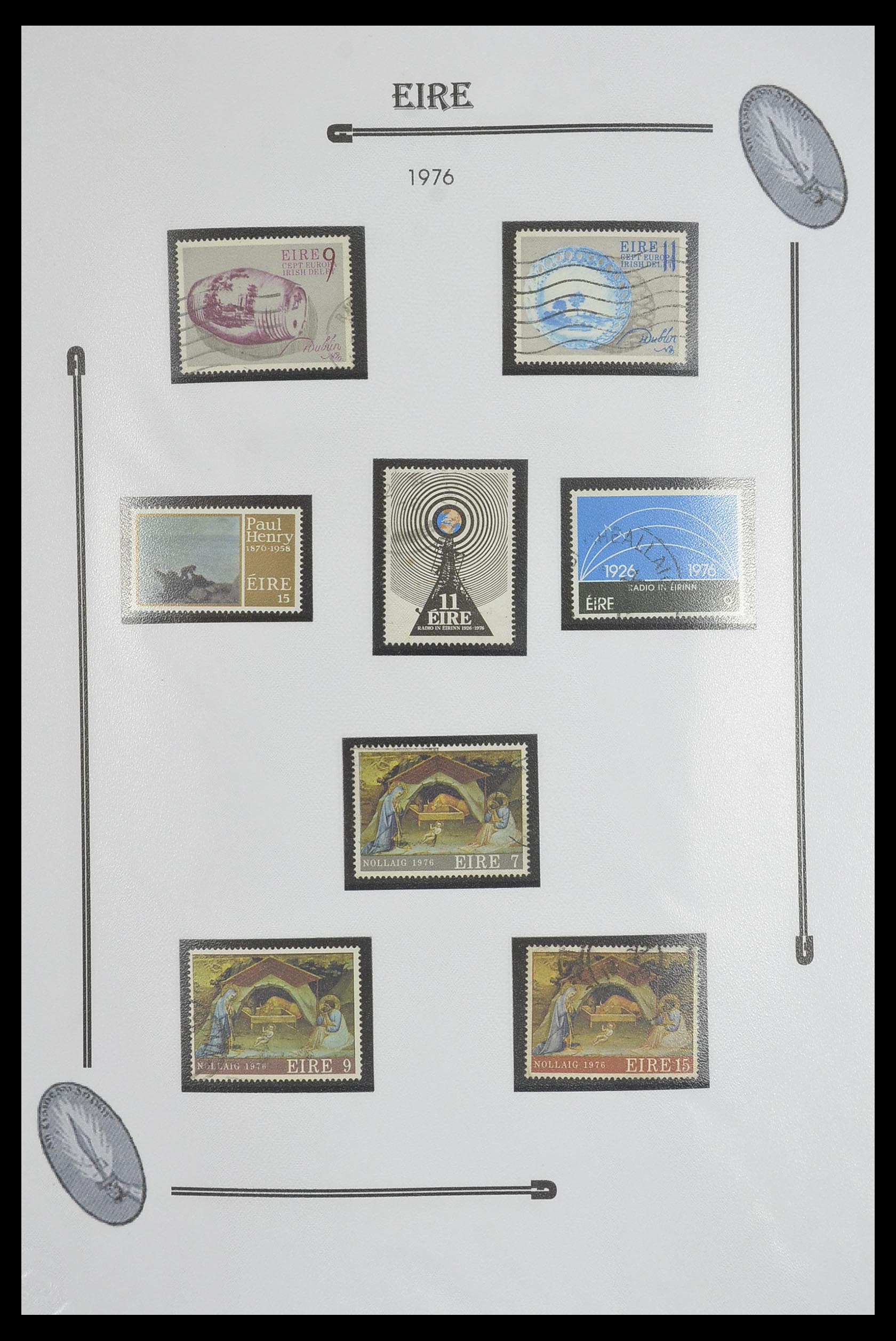 33522 039 - Postzegelverzameling 33522 Ierland 1922-2015.