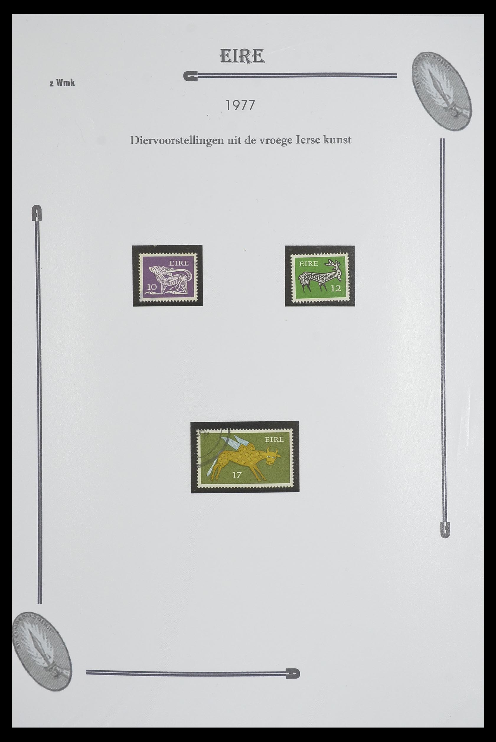 33522 040 - Postzegelverzameling 33522 Ierland 1922-2015.