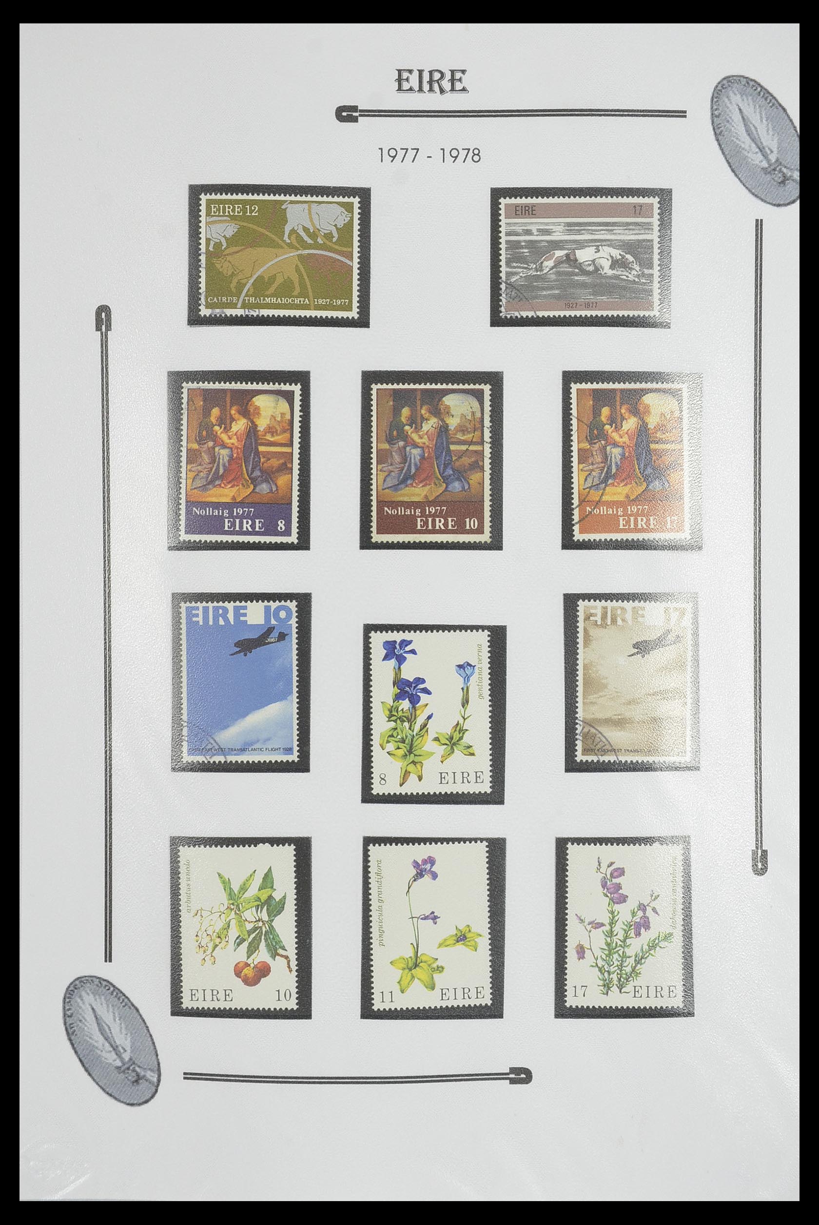 33522 042 - Postzegelverzameling 33522 Ierland 1922-2015.
