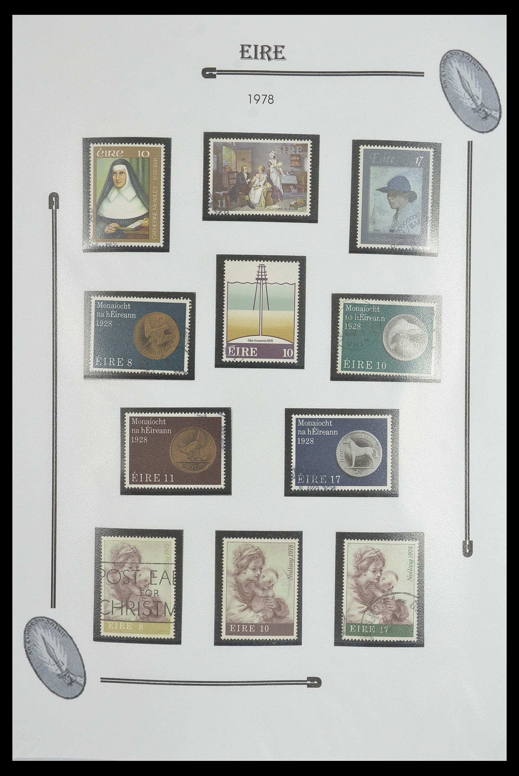 33522 043 - Postzegelverzameling 33522 Ierland 1922-2015.