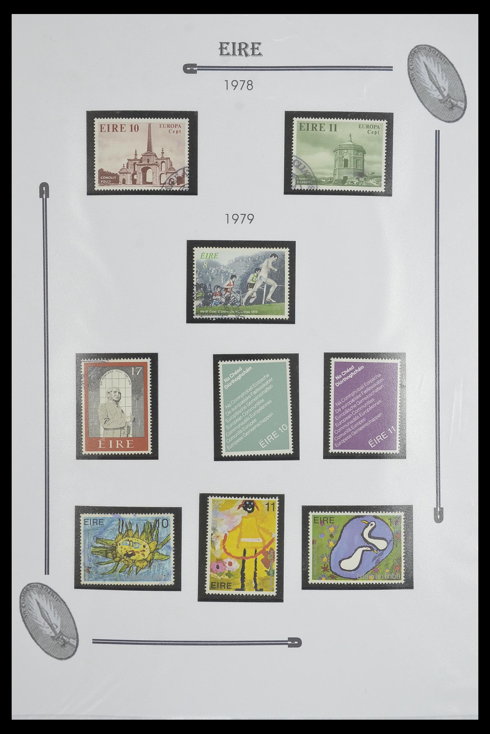 33522 044 - Postzegelverzameling 33522 Ierland 1922-2015.
