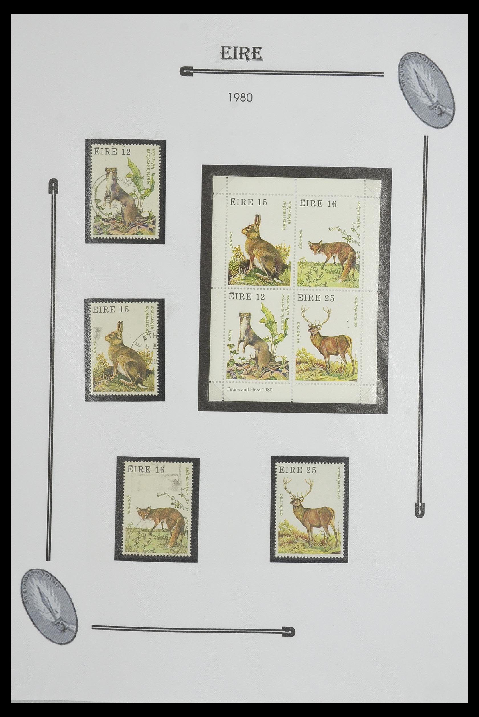 33522 047 - Postzegelverzameling 33522 Ierland 1922-2015.