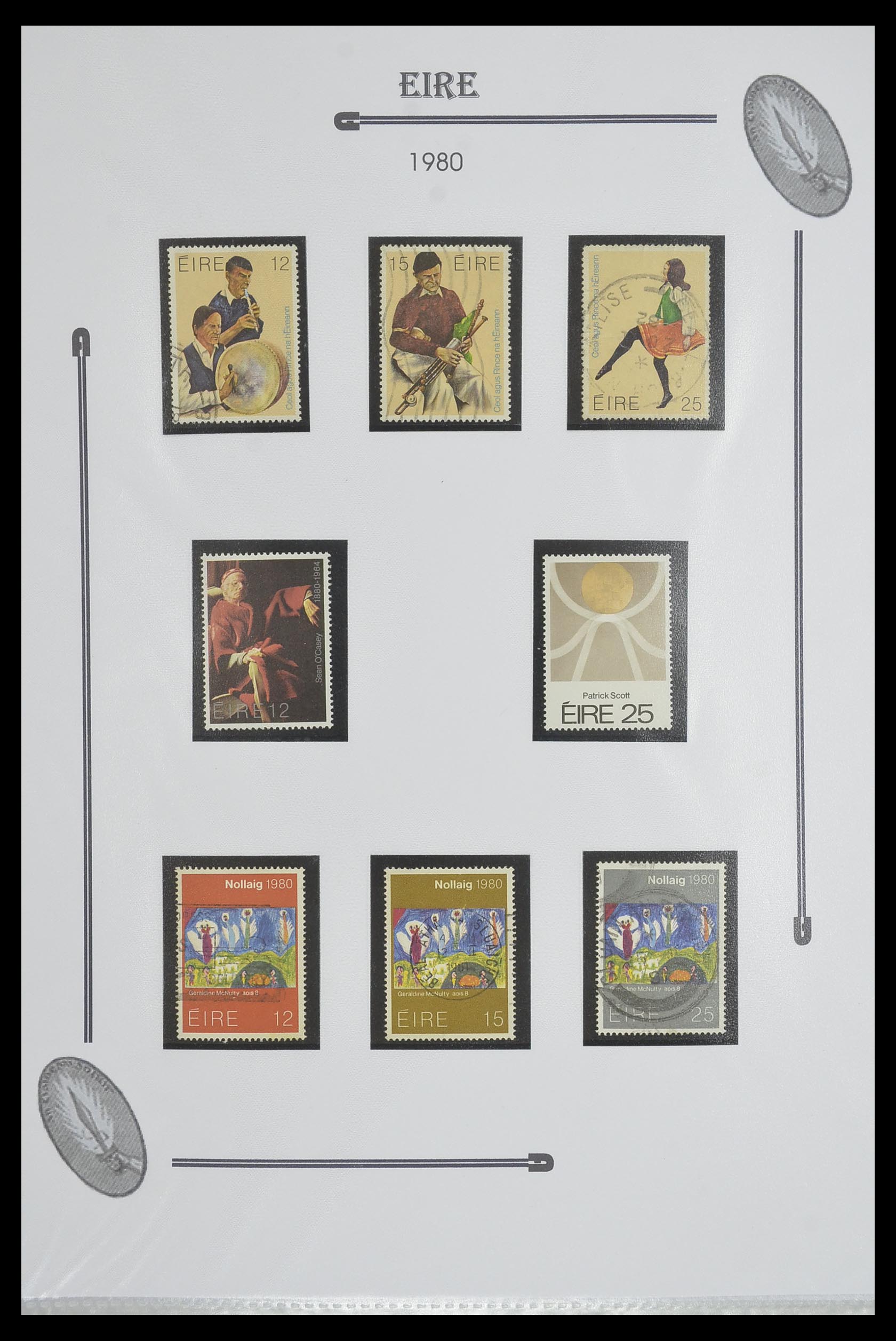 33522 048 - Postzegelverzameling 33522 Ierland 1922-2015.