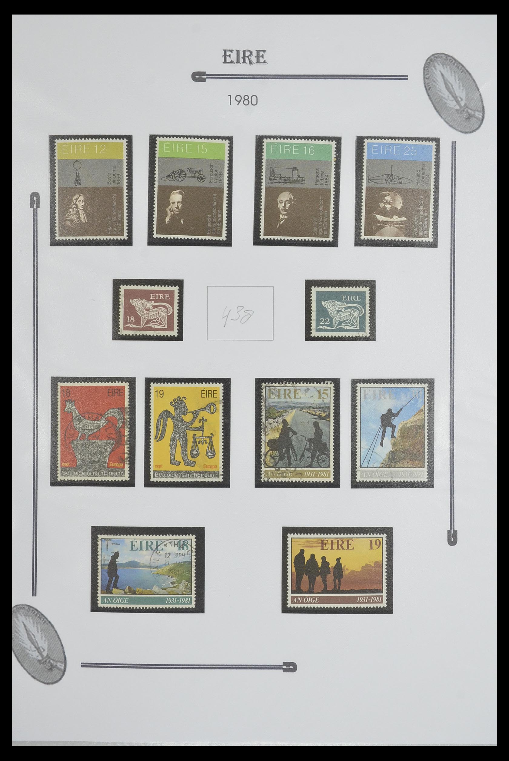 33522 049 - Postzegelverzameling 33522 Ierland 1922-2015.