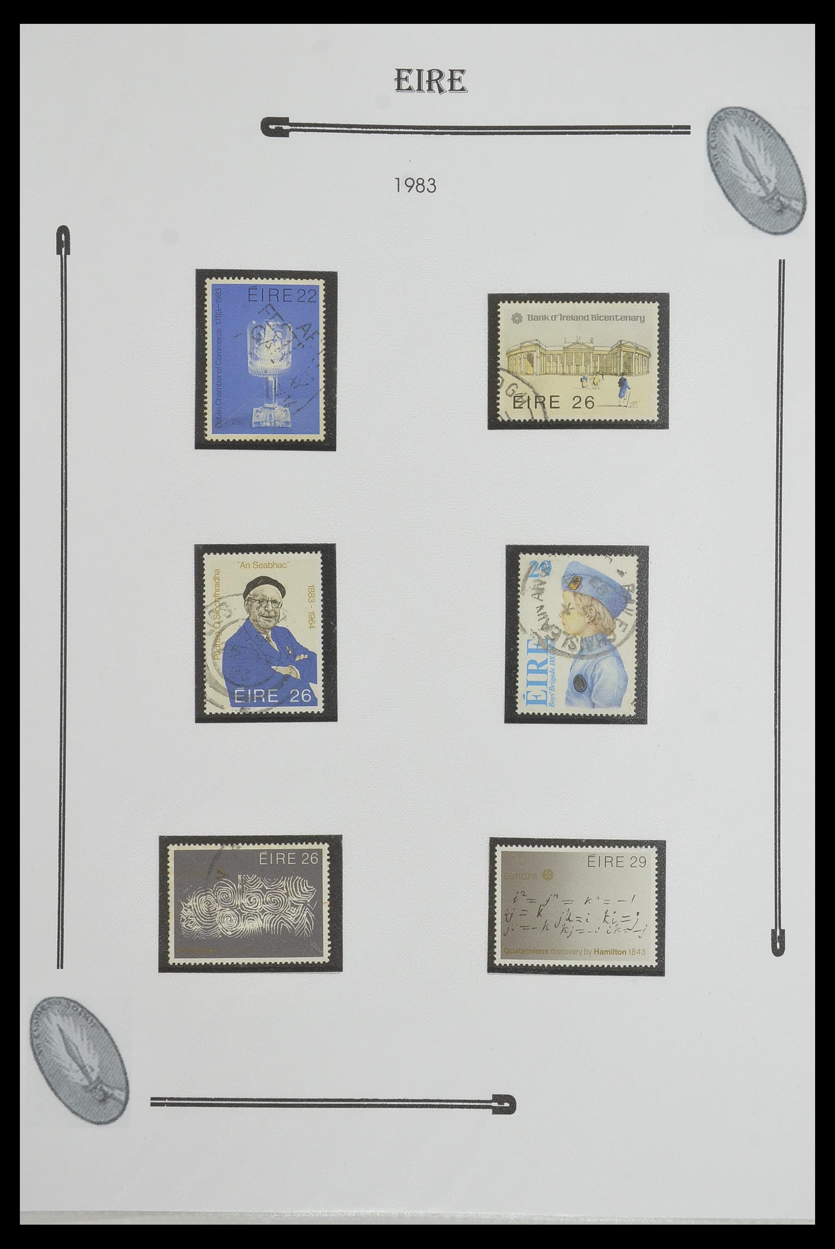 33522 056 - Postzegelverzameling 33522 Ierland 1922-2015.