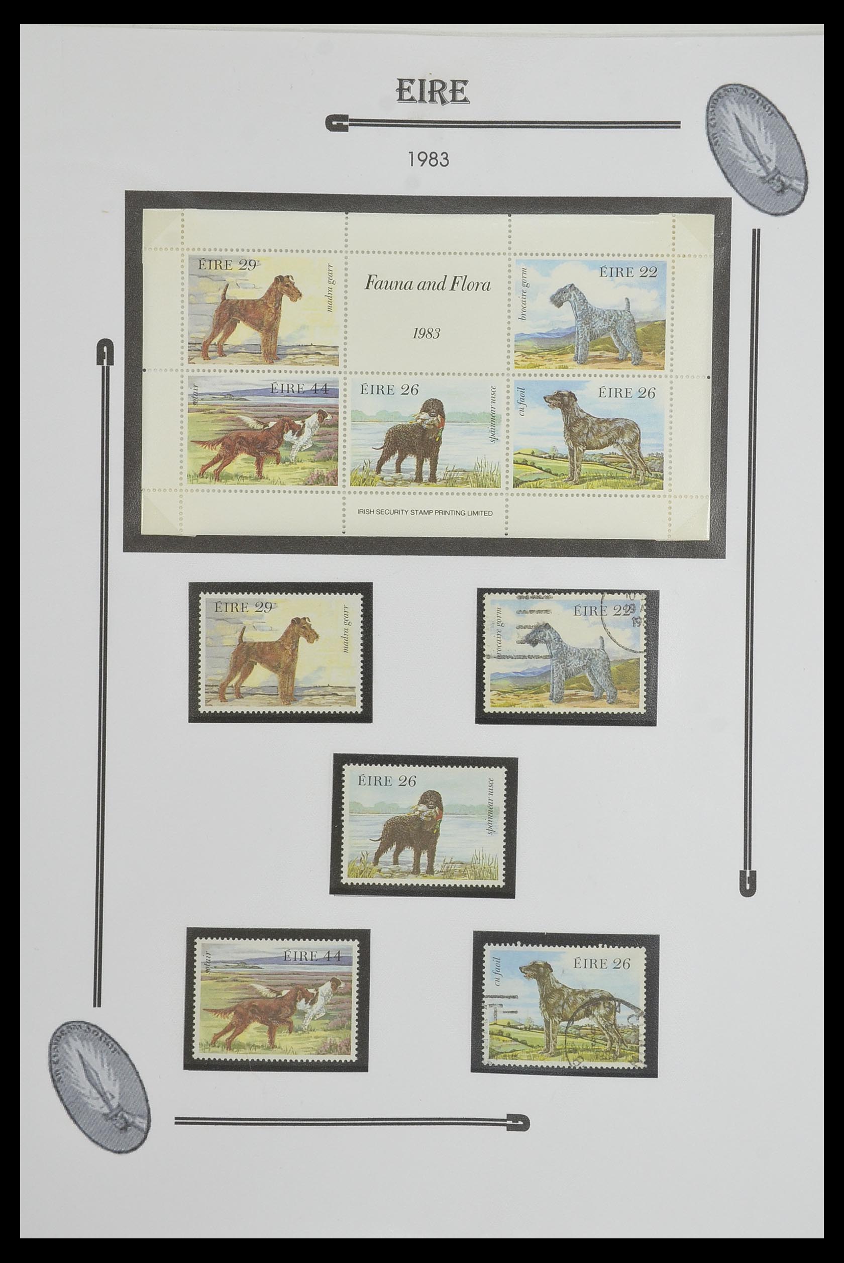 33522 057 - Postzegelverzameling 33522 Ierland 1922-2015.