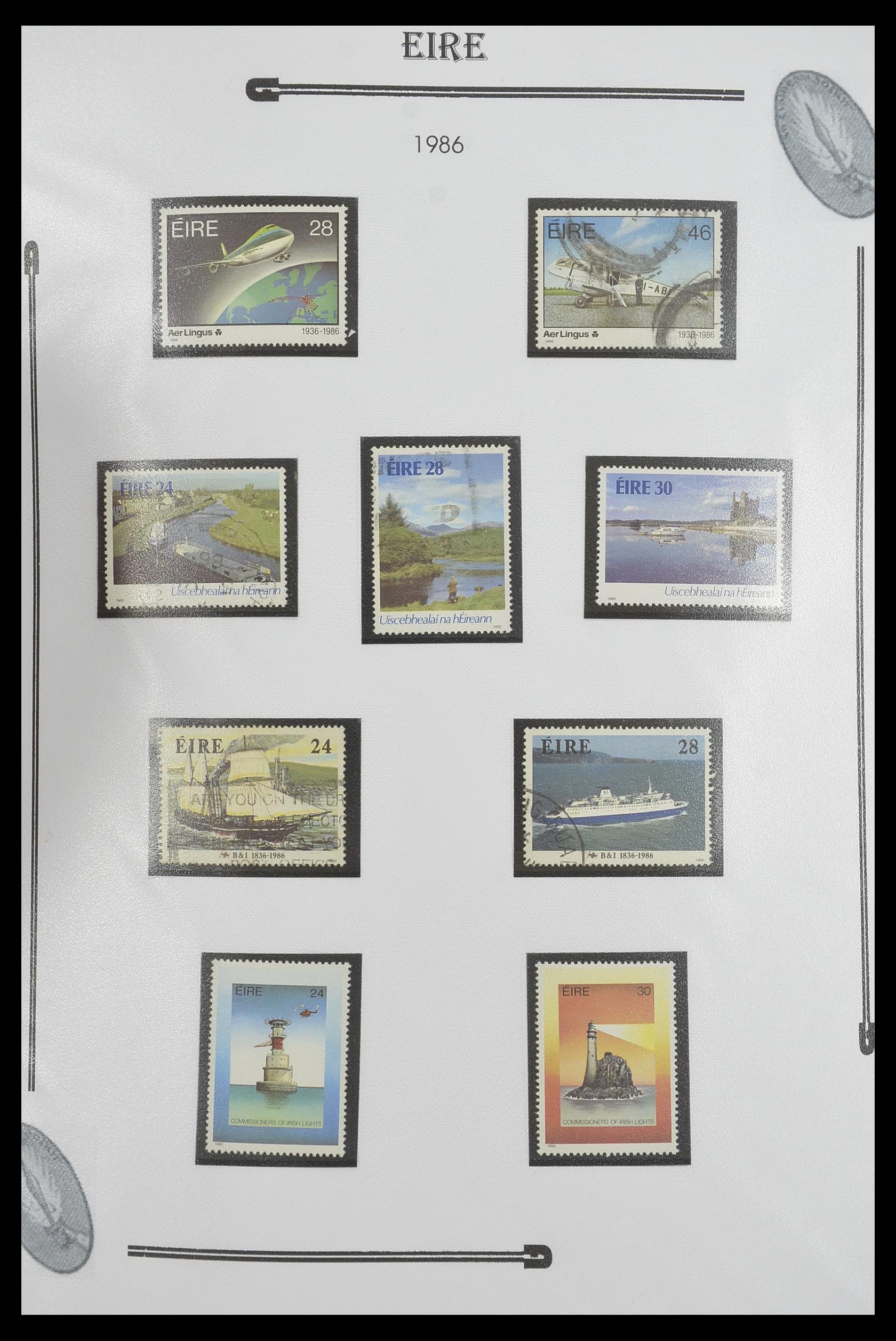 33522 067 - Postzegelverzameling 33522 Ierland 1922-2015.
