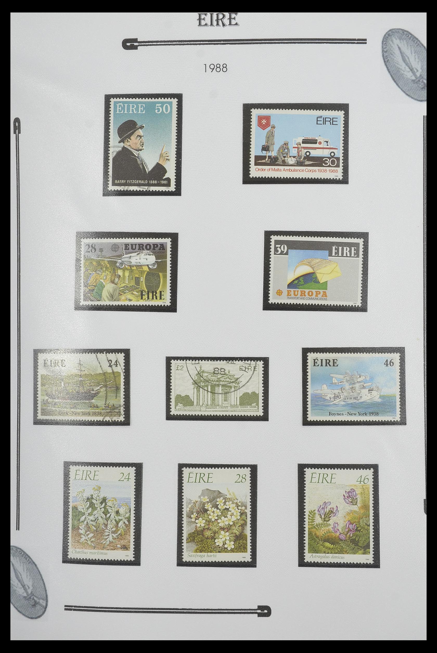 33522 074 - Postzegelverzameling 33522 Ierland 1922-2015.