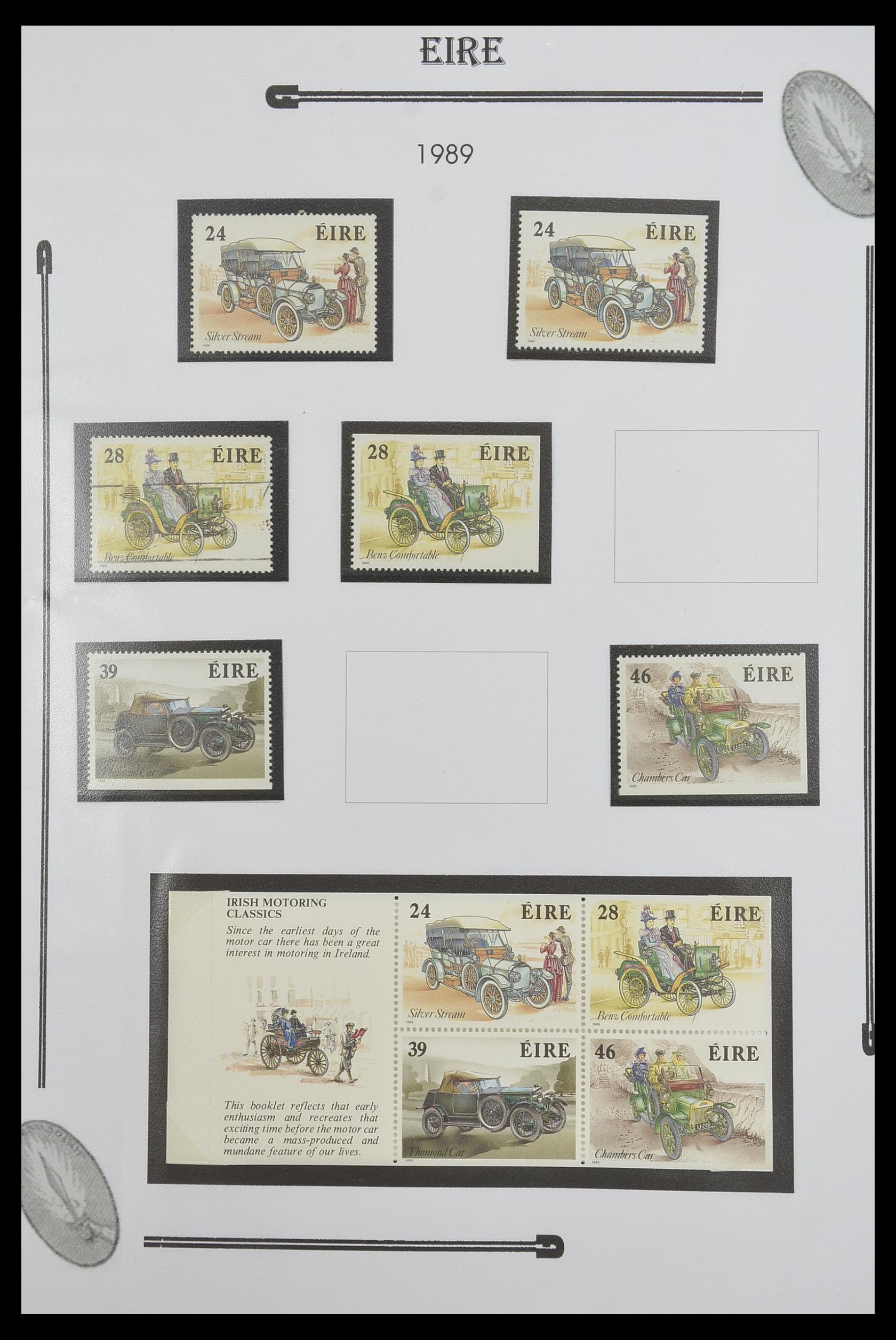 33522 077 - Postzegelverzameling 33522 Ierland 1922-2015.