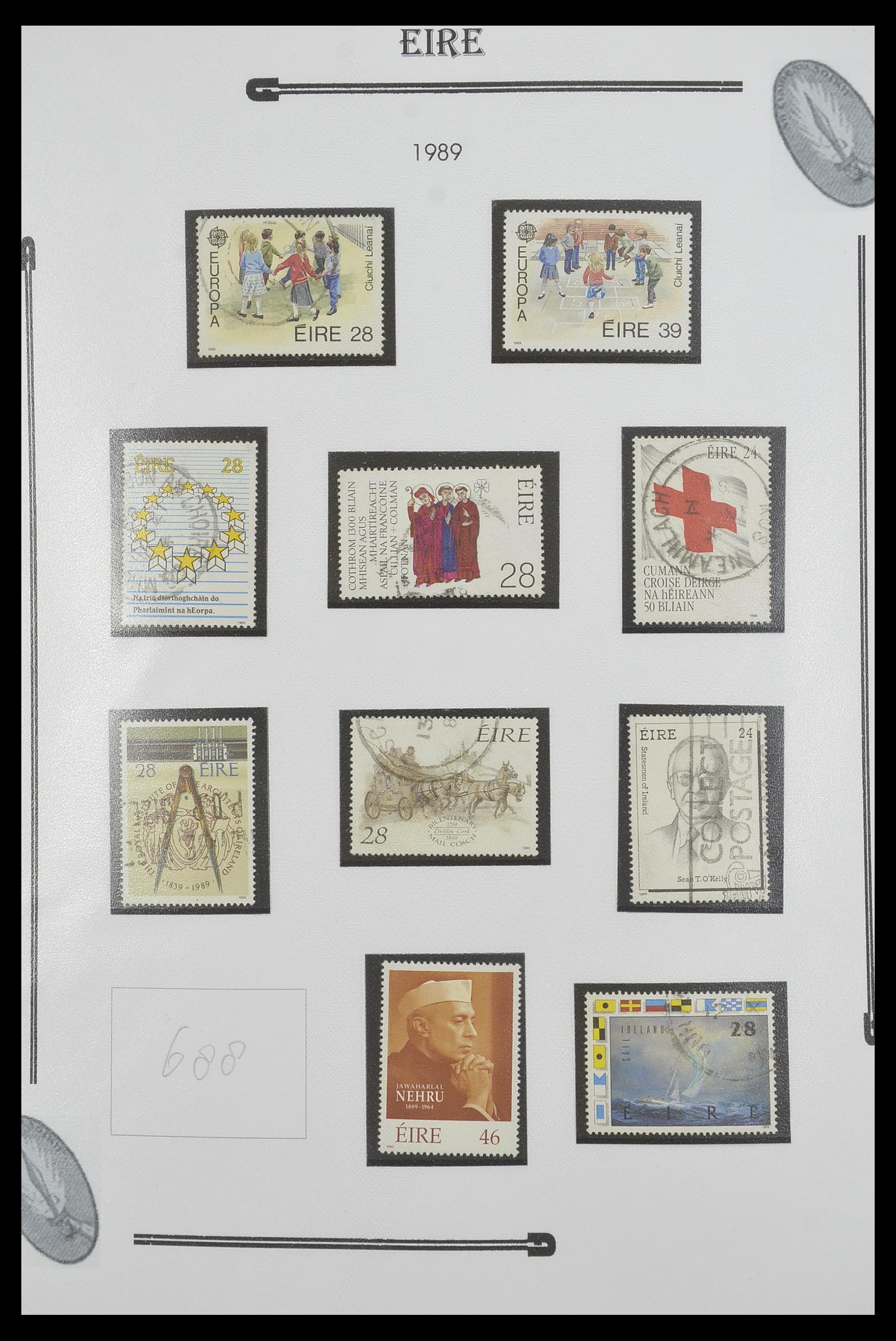 33522 078 - Postzegelverzameling 33522 Ierland 1922-2015.