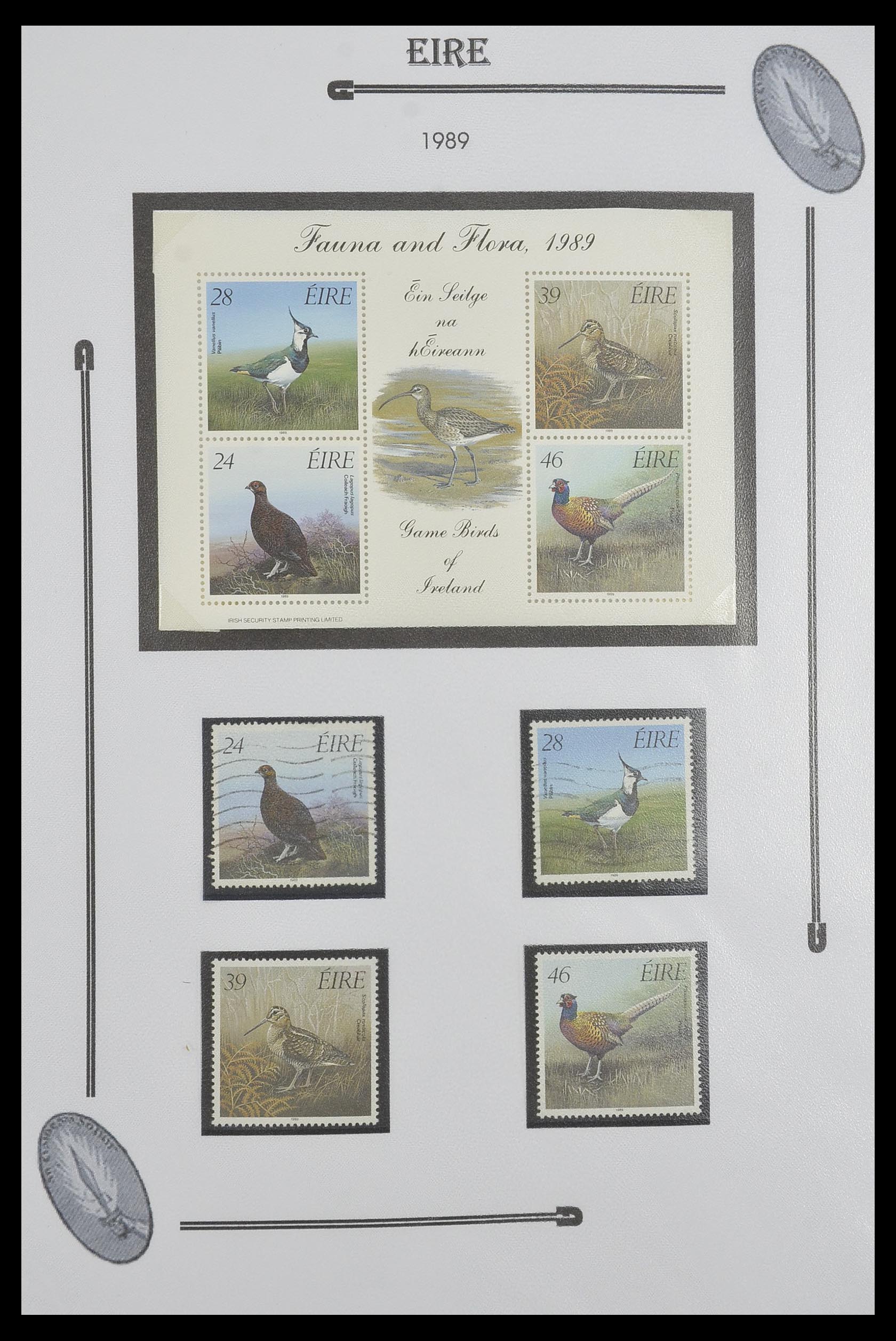 33522 079 - Postzegelverzameling 33522 Ierland 1922-2015.