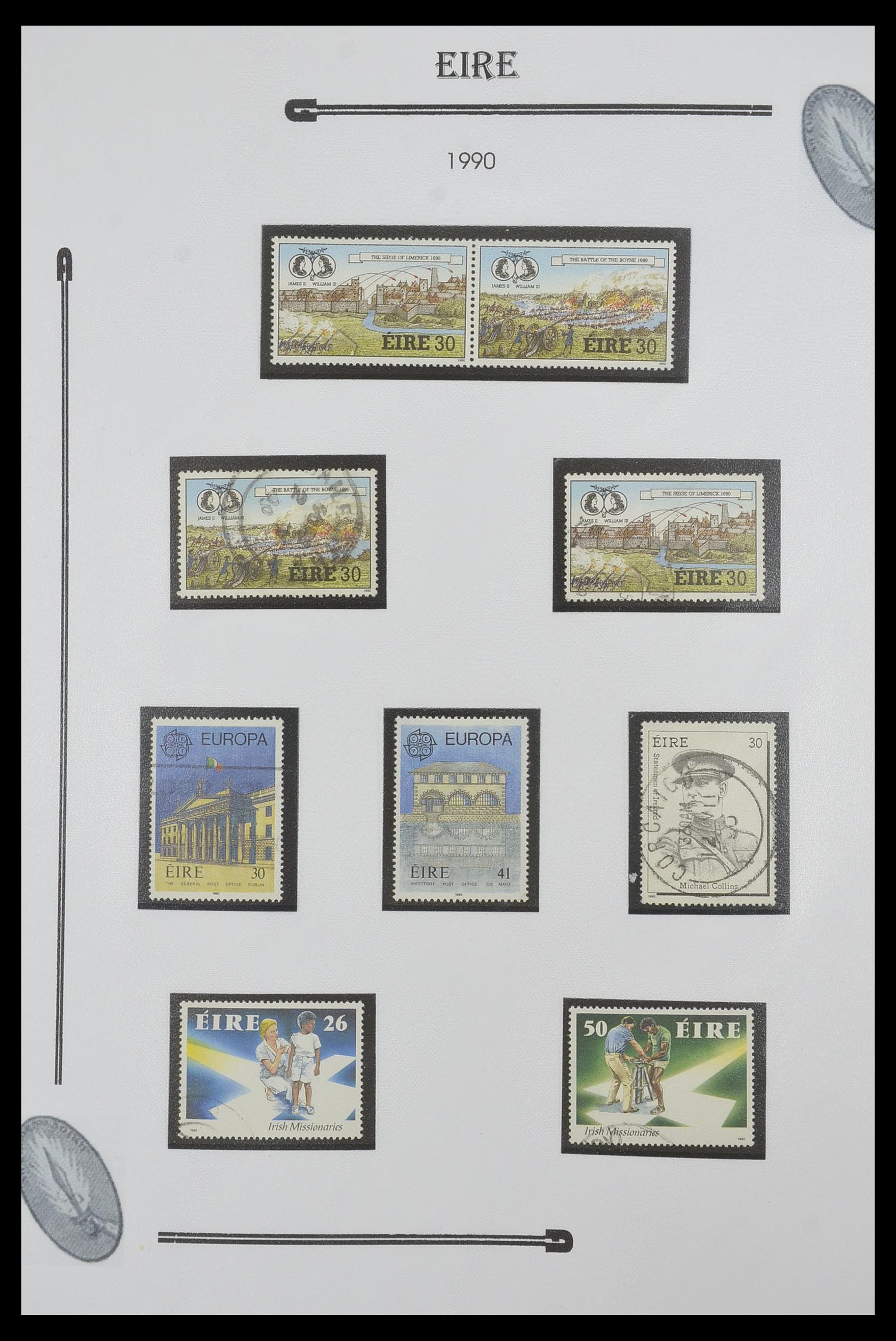 33522 085 - Postzegelverzameling 33522 Ierland 1922-2015.