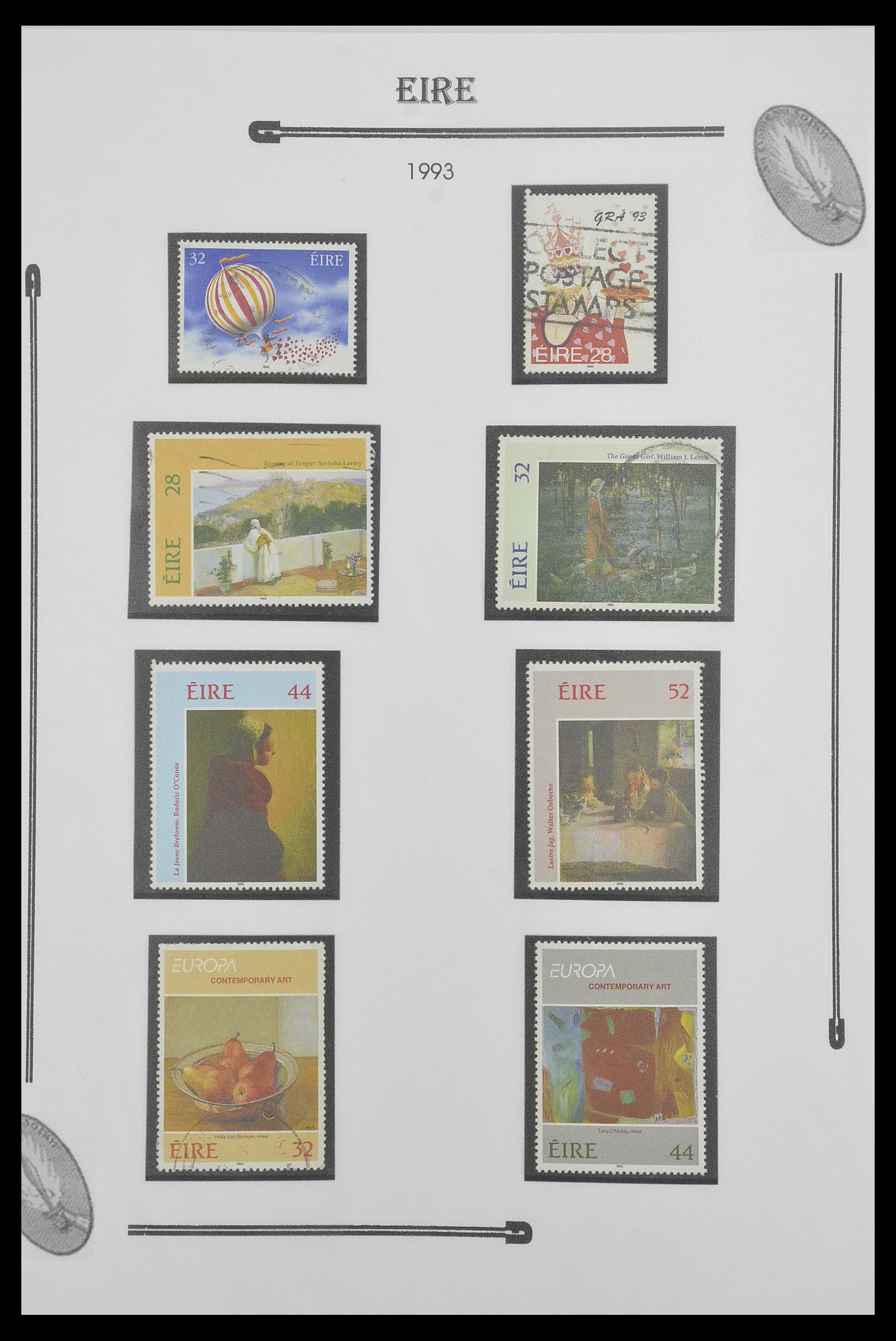 33522 103 - Postzegelverzameling 33522 Ierland 1922-2015.