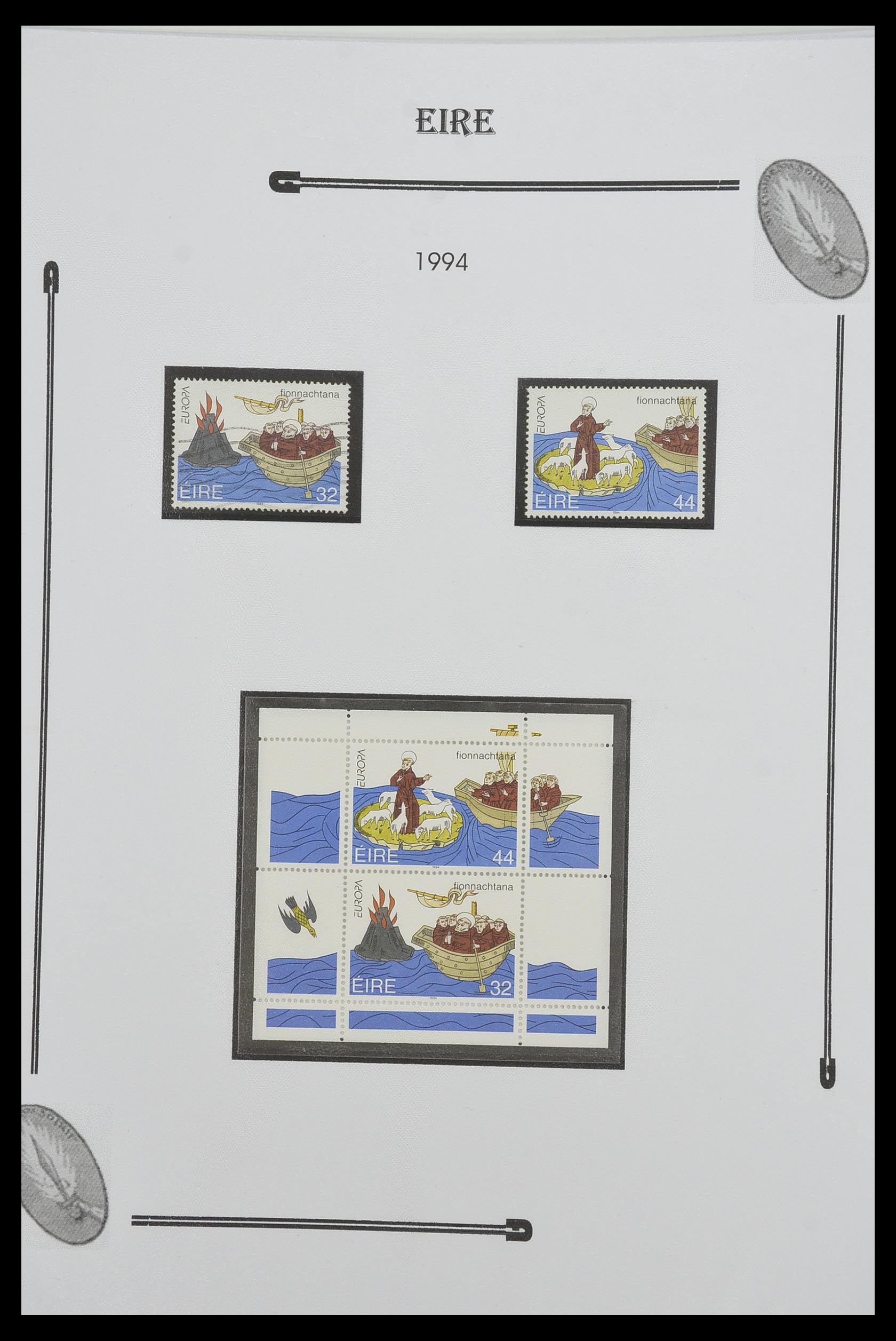 33522 108 - Postzegelverzameling 33522 Ierland 1922-2015.