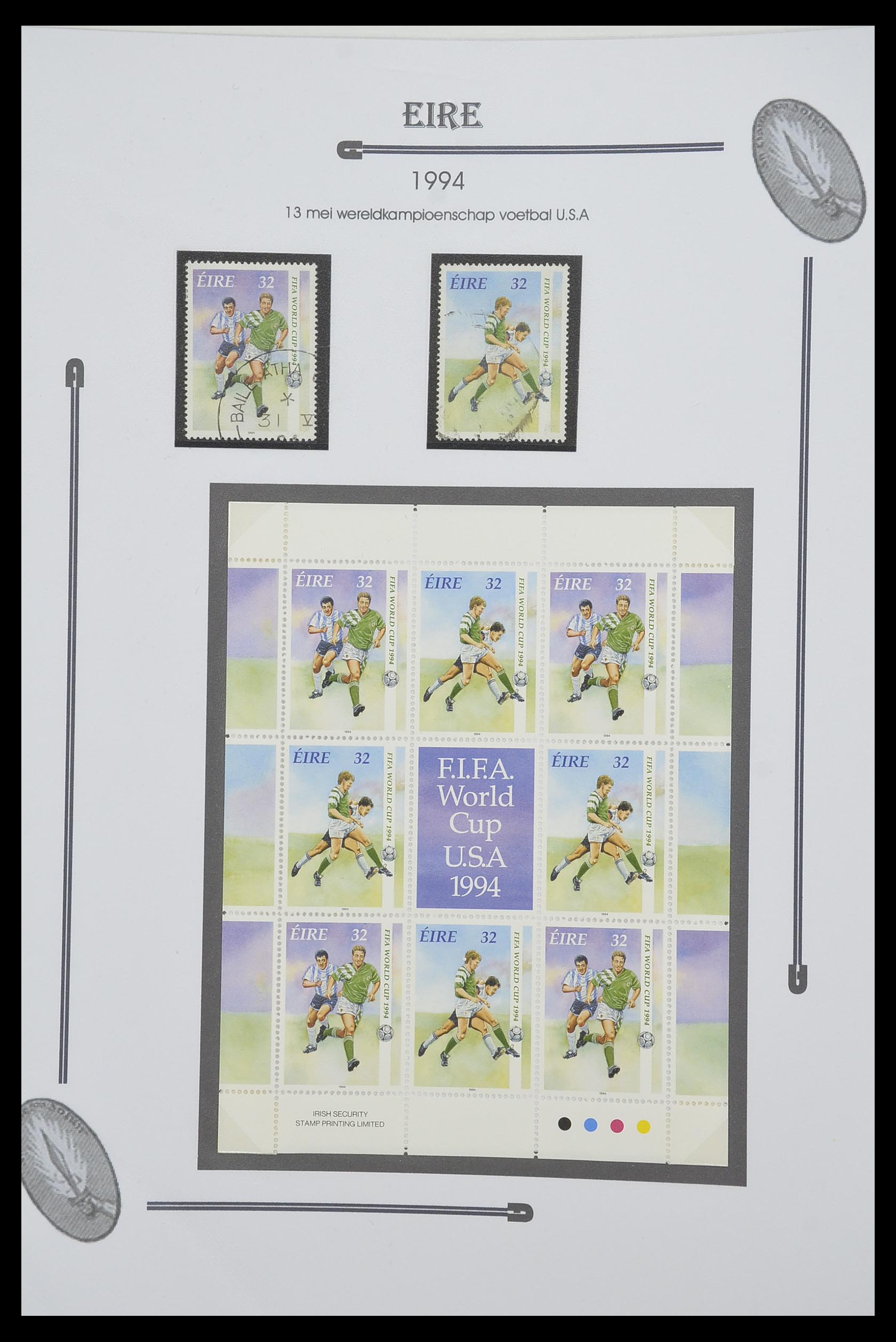 33522 109 - Postzegelverzameling 33522 Ierland 1922-2015.