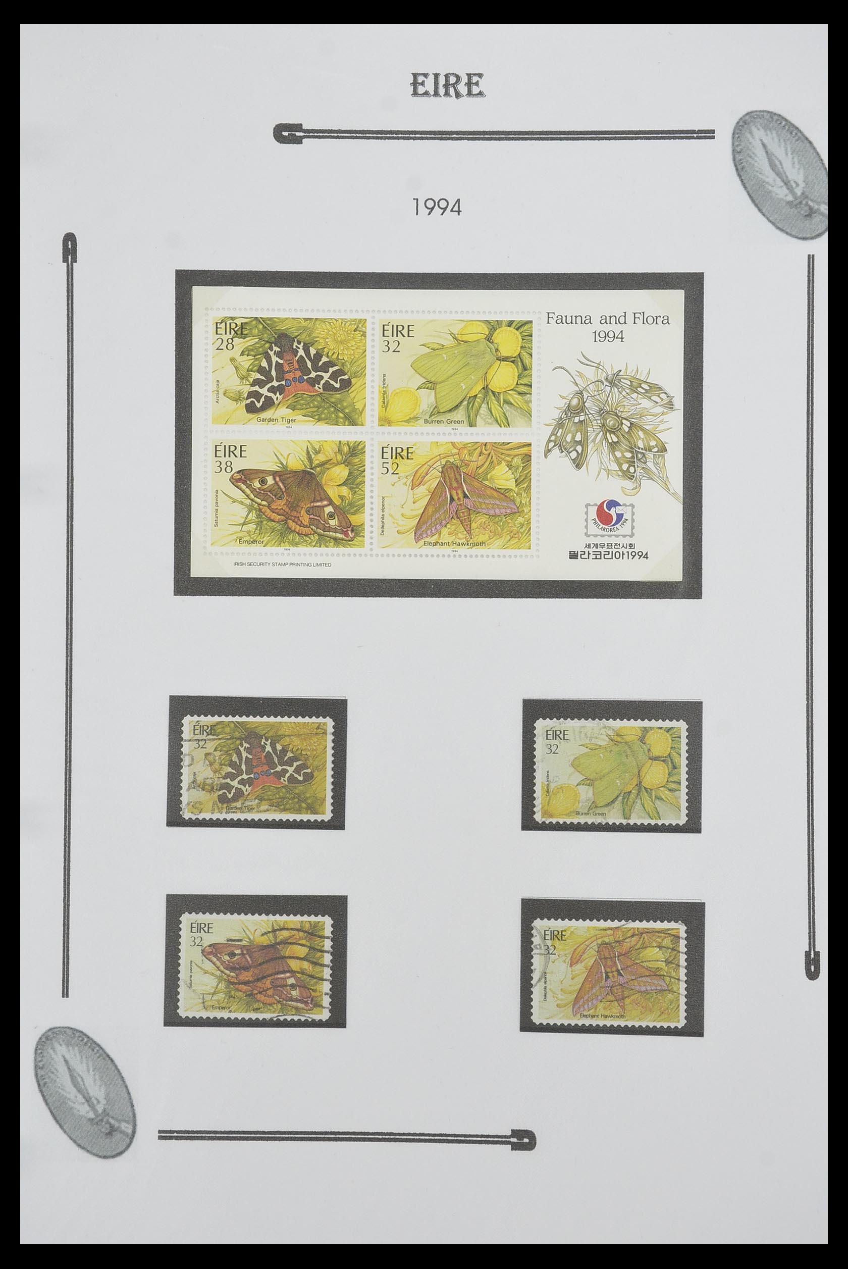 33522 112 - Postzegelverzameling 33522 Ierland 1922-2015.