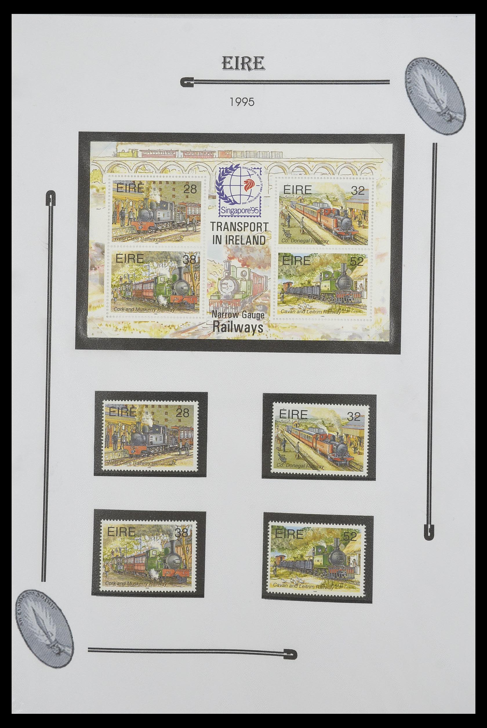33522 116 - Postzegelverzameling 33522 Ierland 1922-2015.