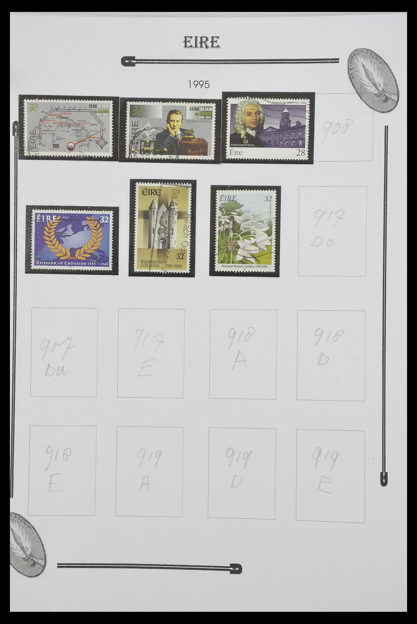 33522 120 - Postzegelverzameling 33522 Ierland 1922-2015.