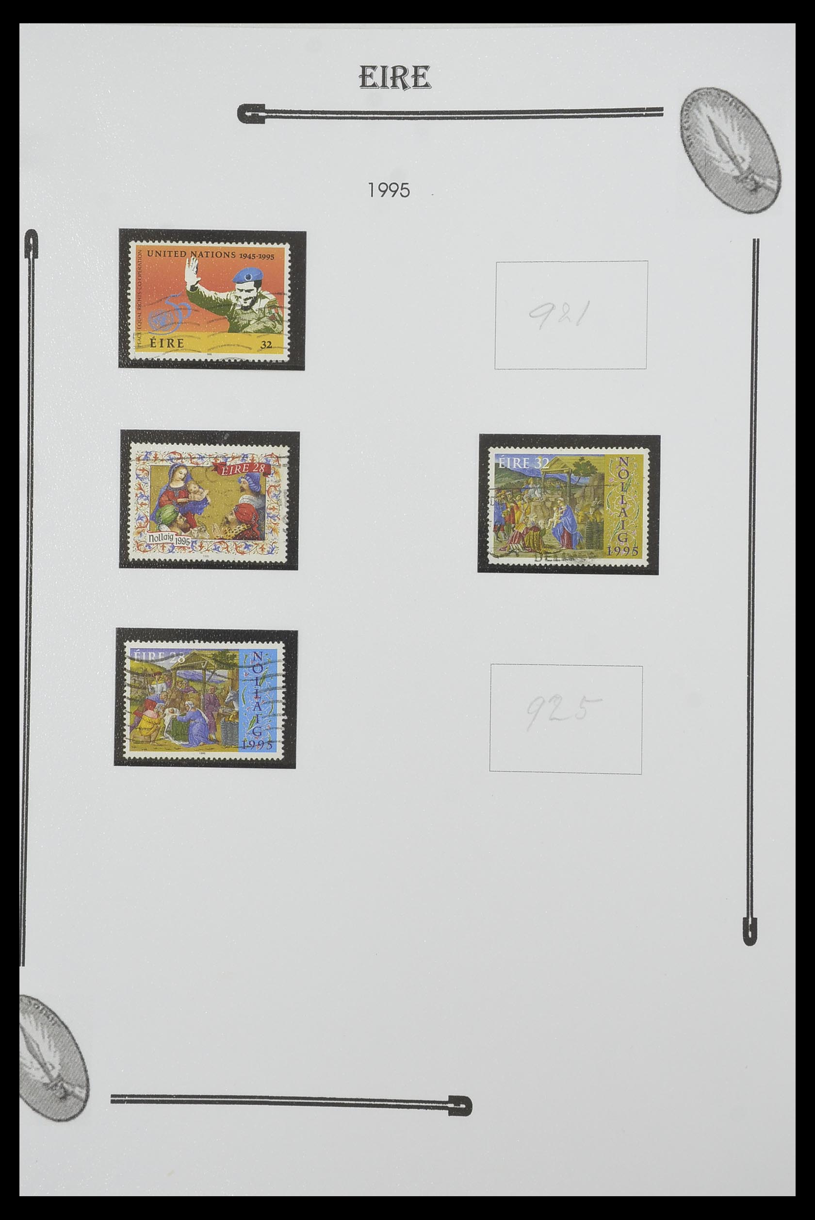 33522 121 - Postzegelverzameling 33522 Ierland 1922-2015.