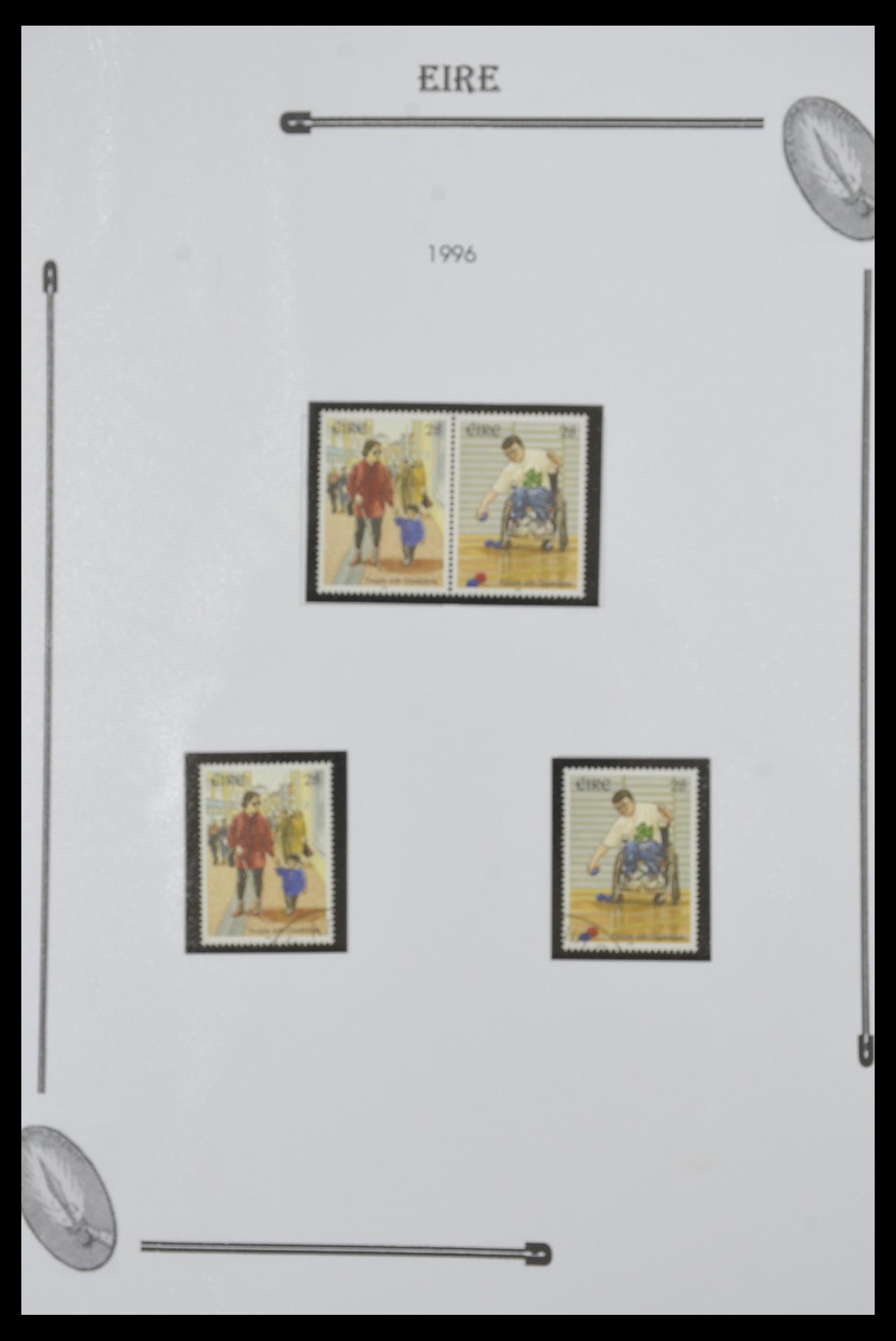 33522 130 - Postzegelverzameling 33522 Ierland 1922-2015.