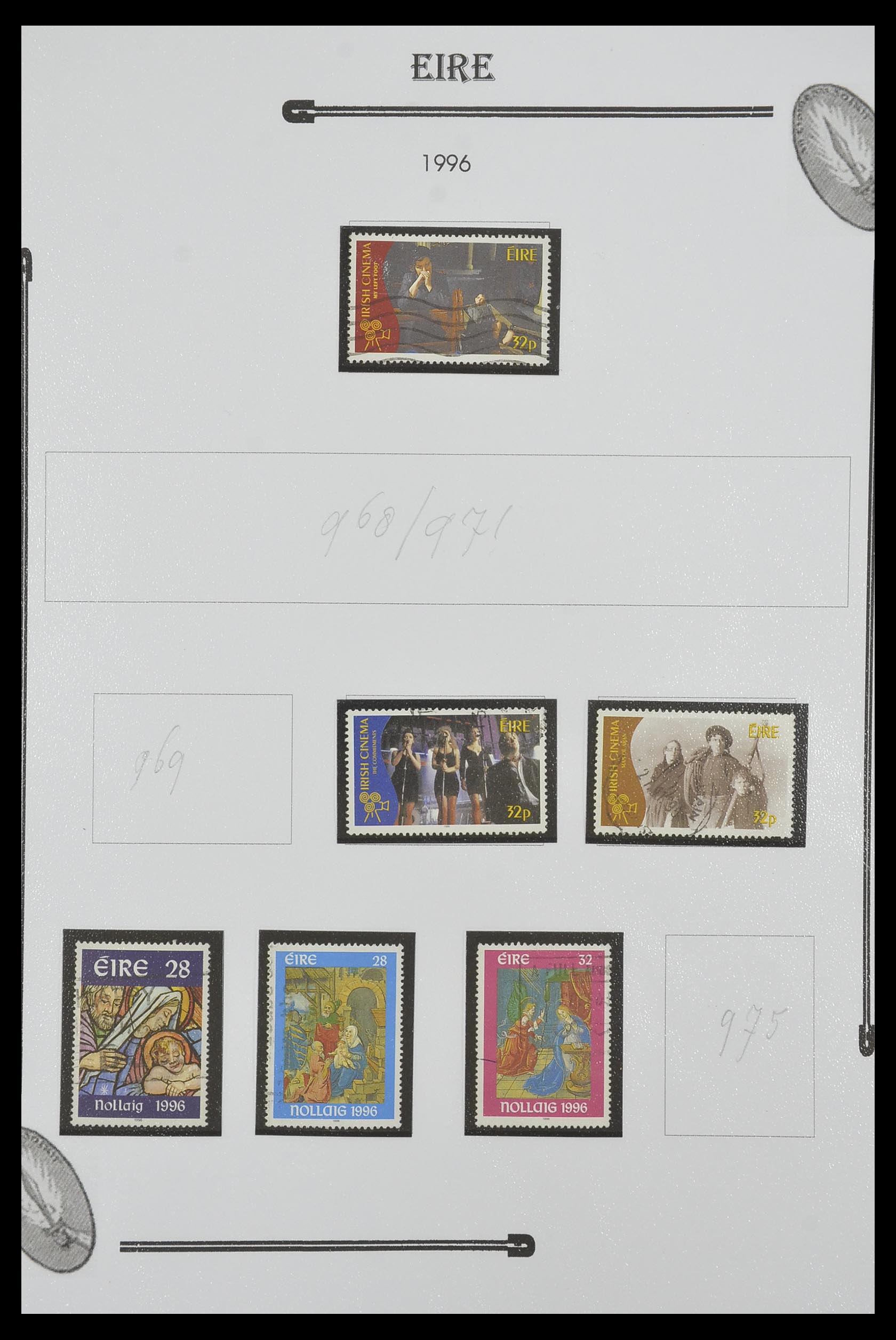 33522 132 - Postzegelverzameling 33522 Ierland 1922-2015.