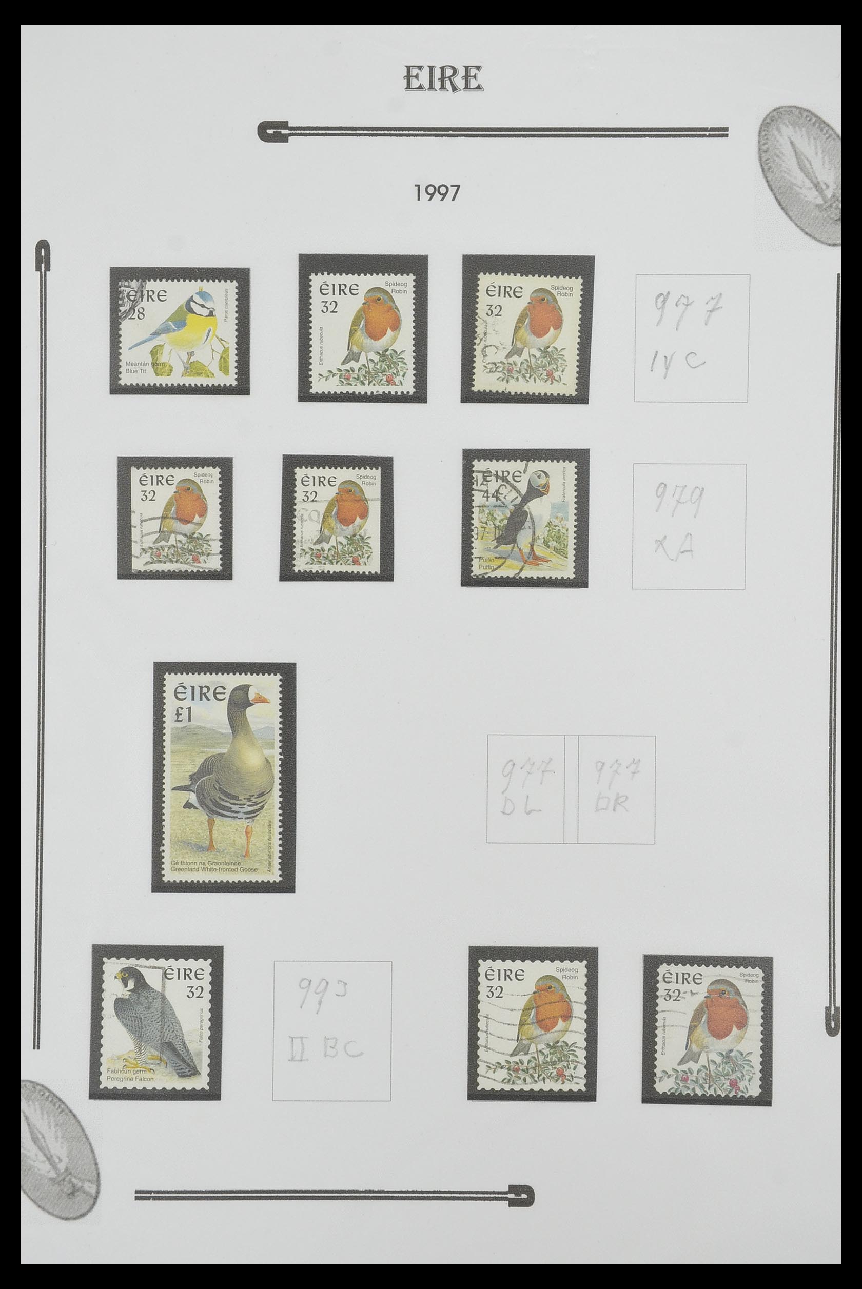 33522 133 - Postzegelverzameling 33522 Ierland 1922-2015.