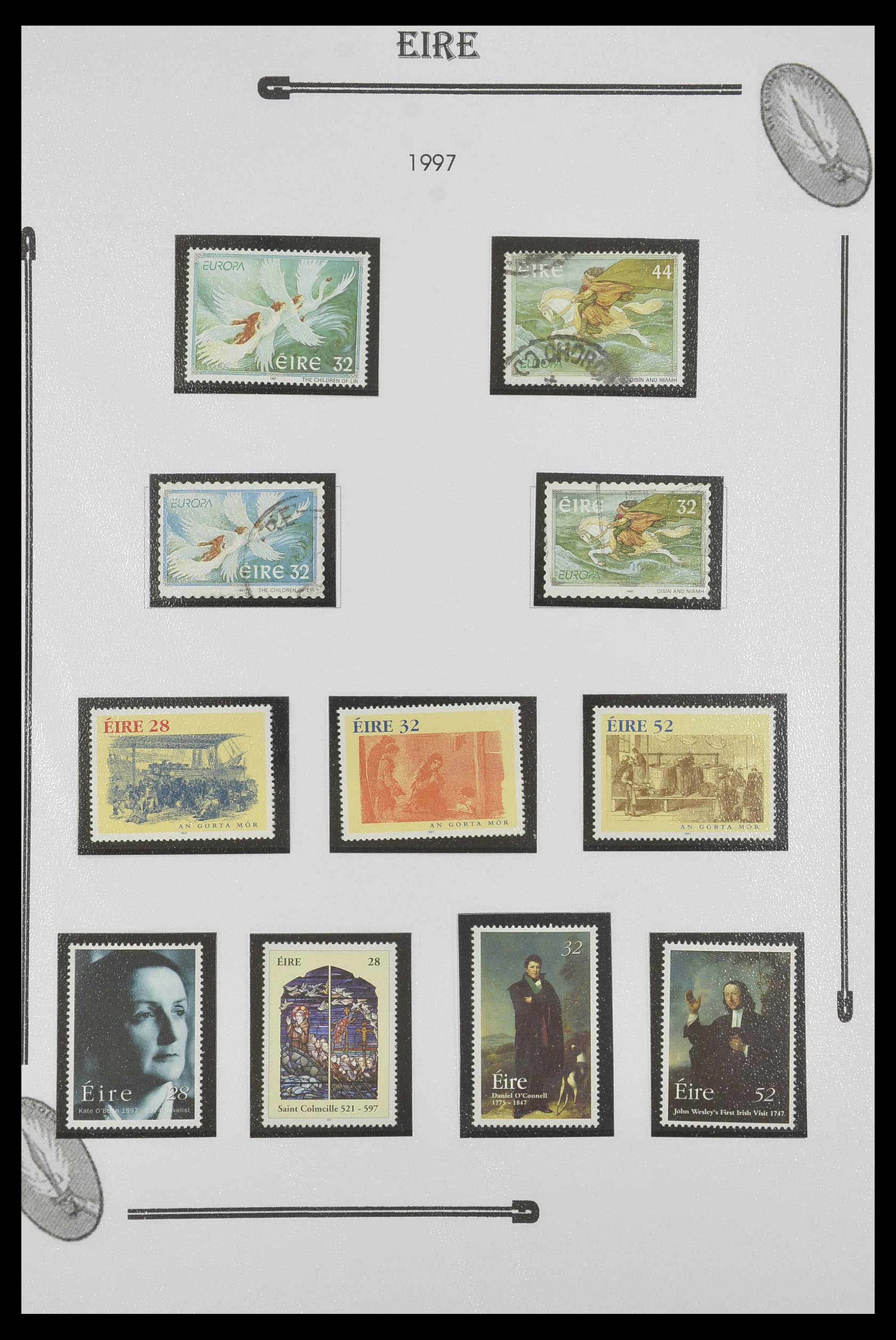 33522 139 - Postzegelverzameling 33522 Ierland 1922-2015.