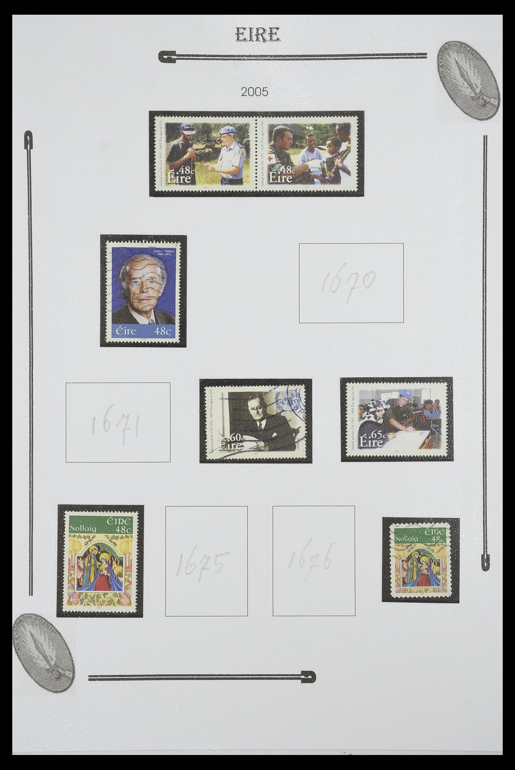 33522 224 - Stamp collection 33522 Ireland 1922-2015.