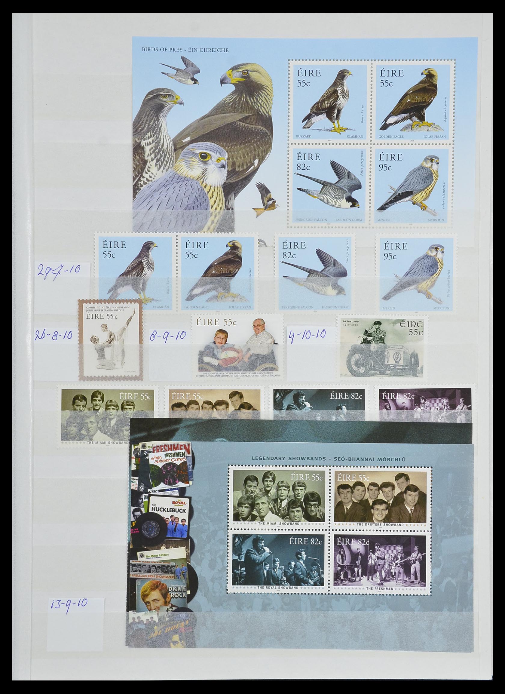 33522 243 - Stamp collection 33522 Ireland 1922-2015.