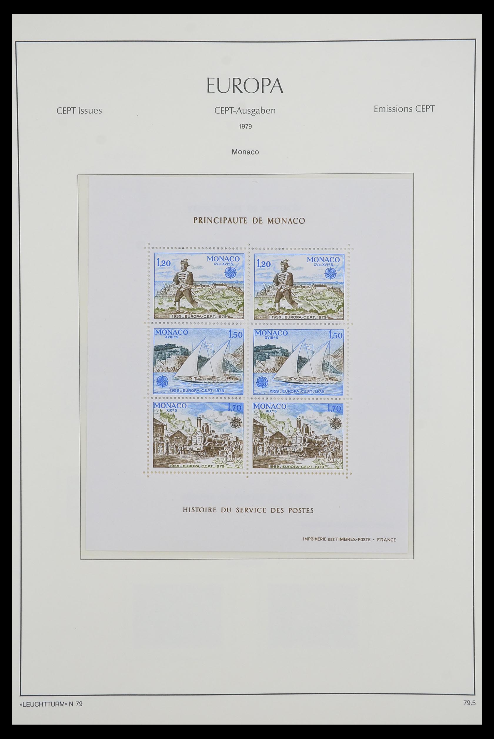 33524 020 - Postzegelverzameling 33524 Europa CEPT 1977-2011.
