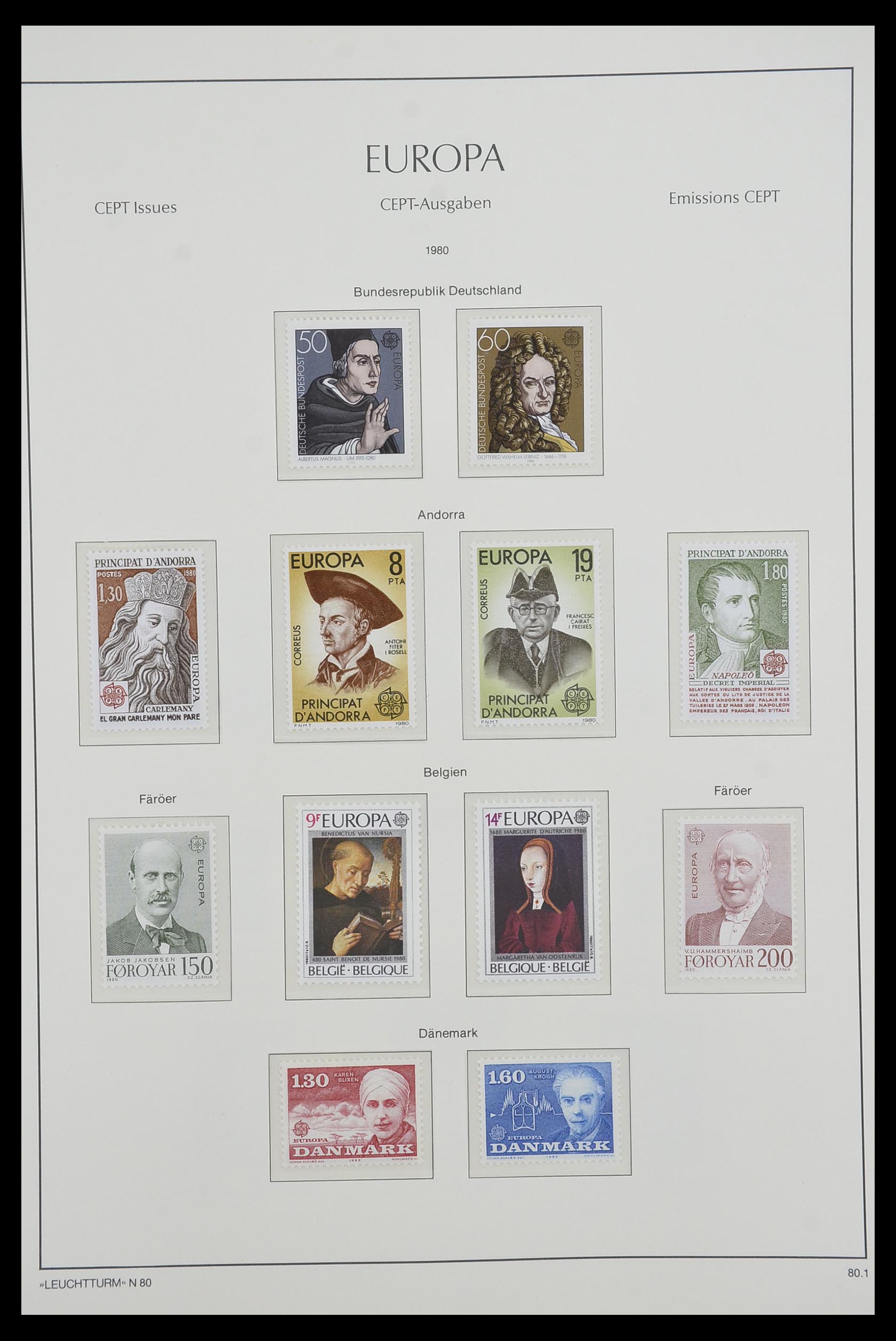 33524 024 - Postzegelverzameling 33524 Europa CEPT 1977-2011.