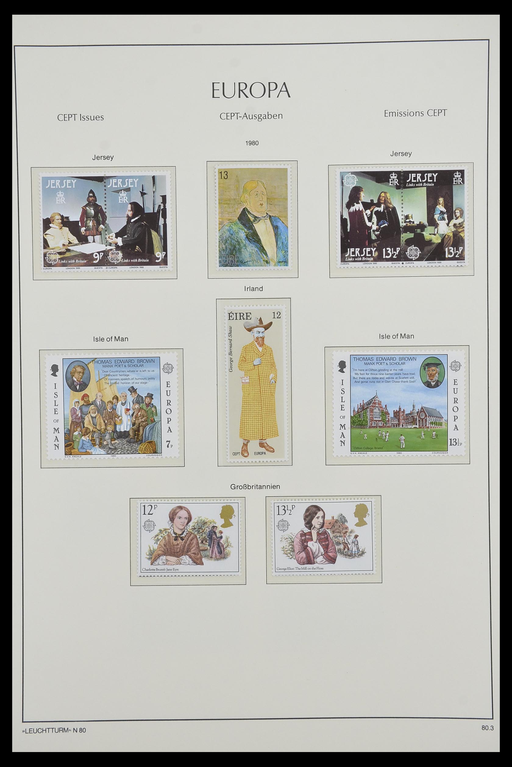 33524 026 - Postzegelverzameling 33524 Europa CEPT 1977-2011.