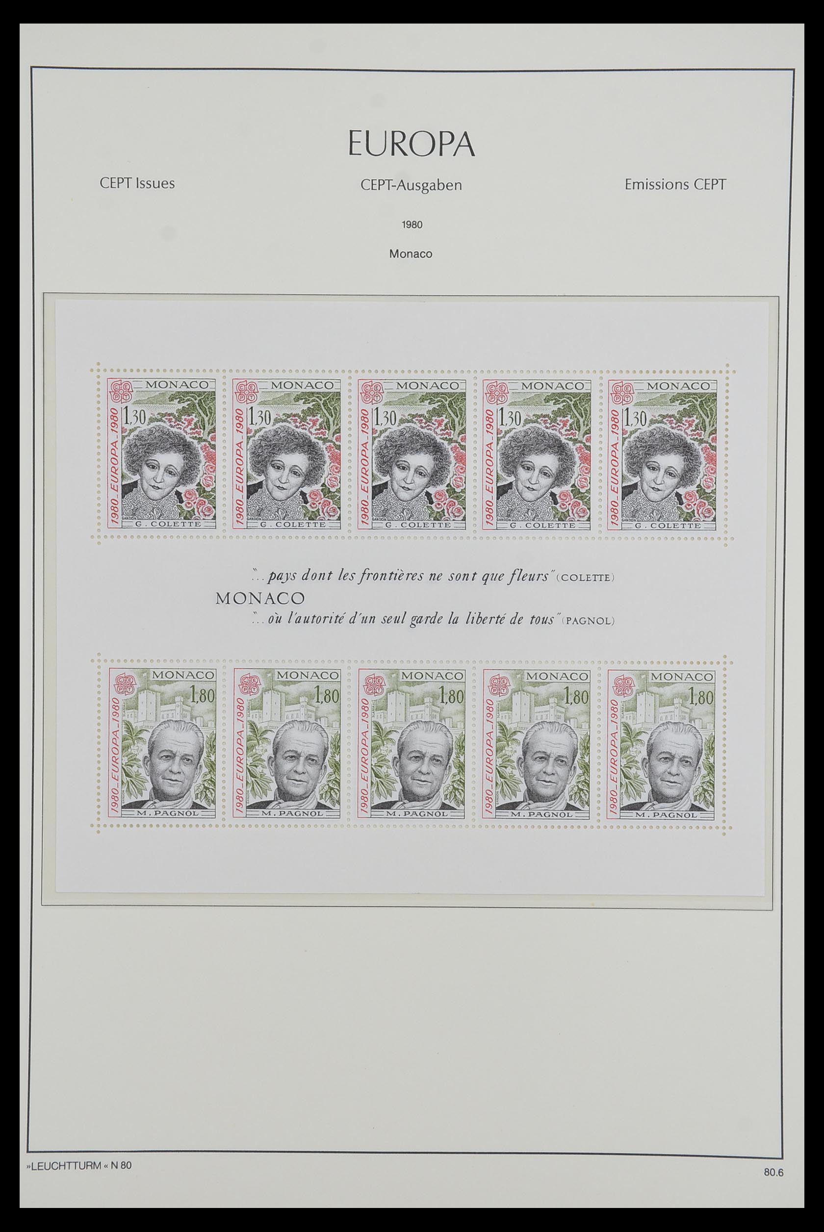 33524 029 - Postzegelverzameling 33524 Europa CEPT 1977-2011.