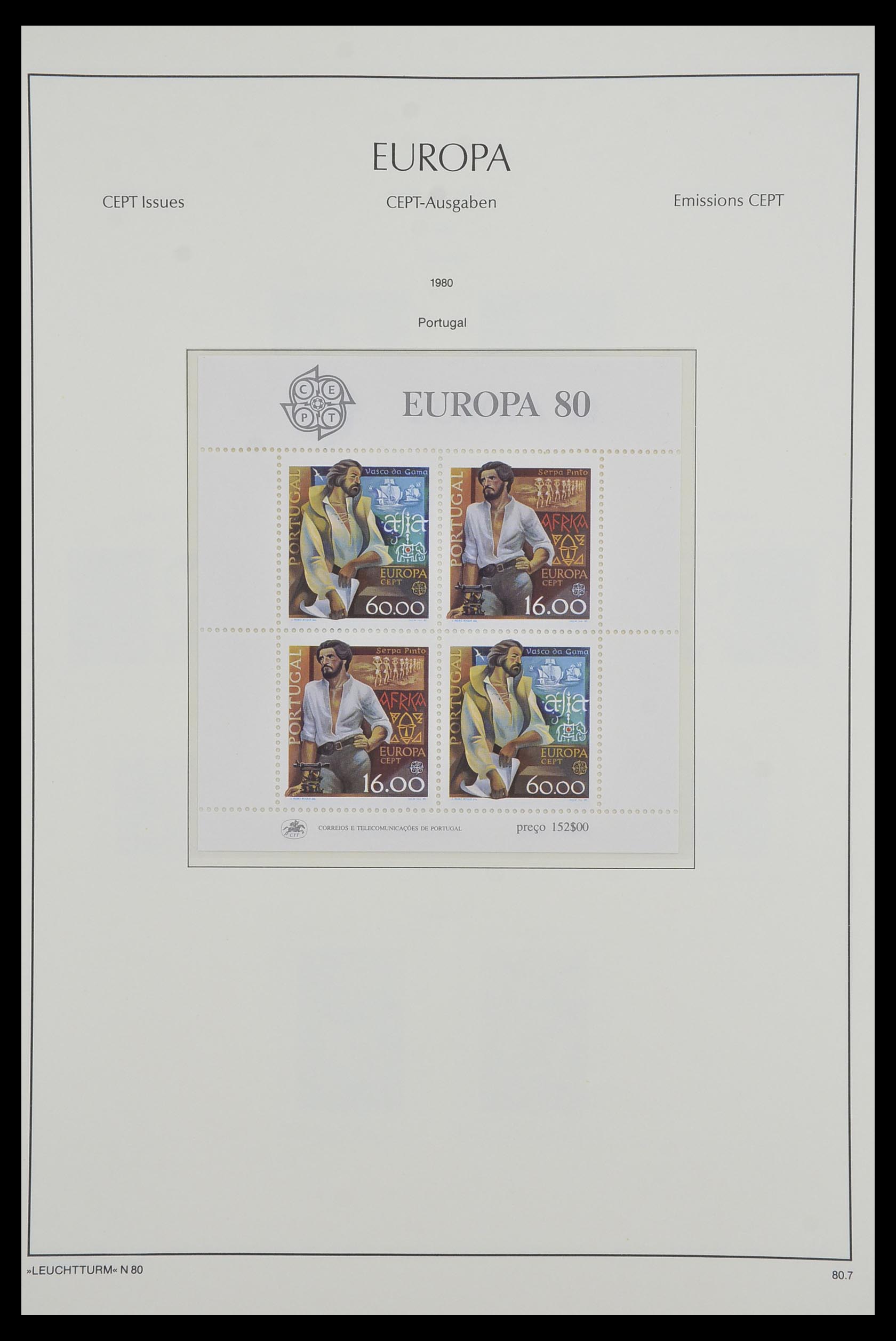 33524 030 - Postzegelverzameling 33524 Europa CEPT 1977-2011.