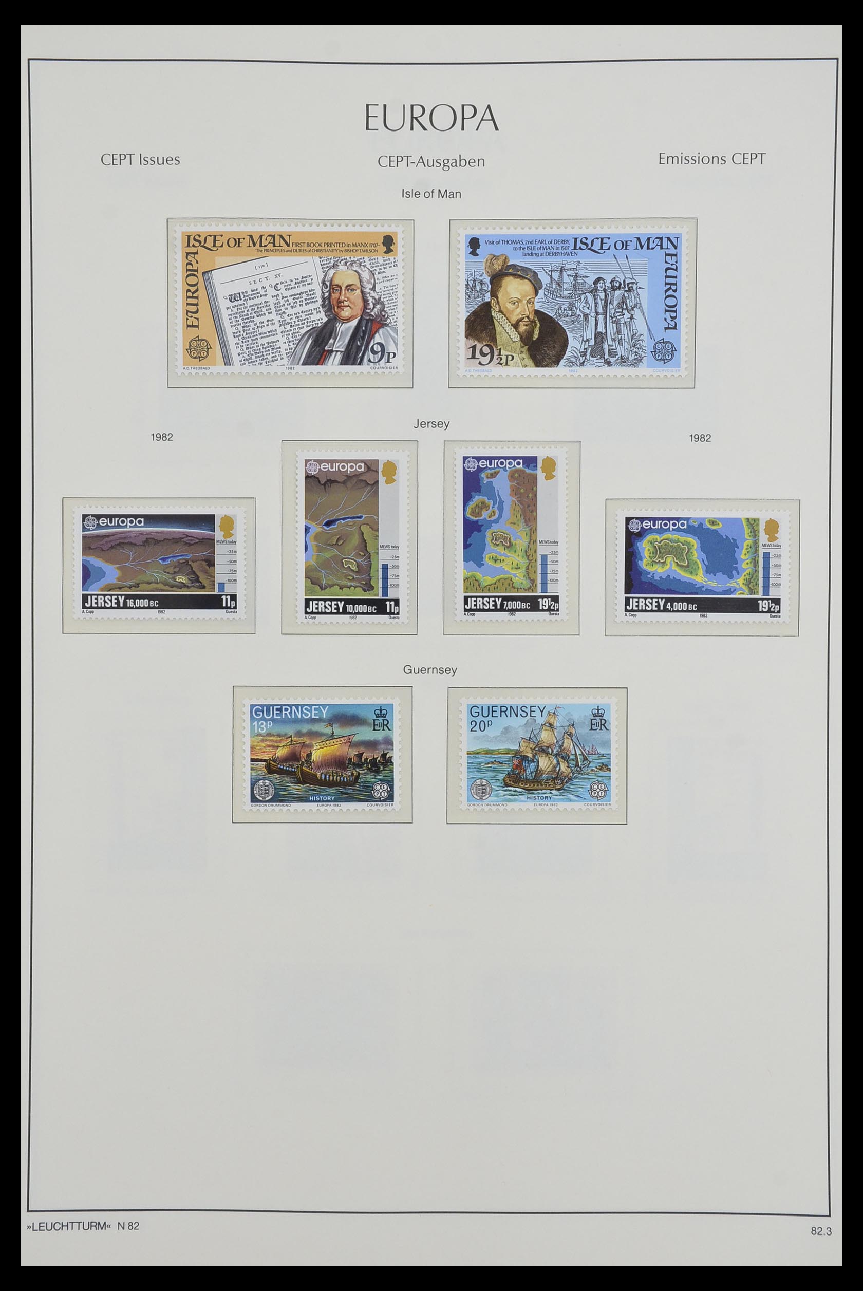 33524 044 - Stamp collection 33524 Europa CEPT 1977-2011.