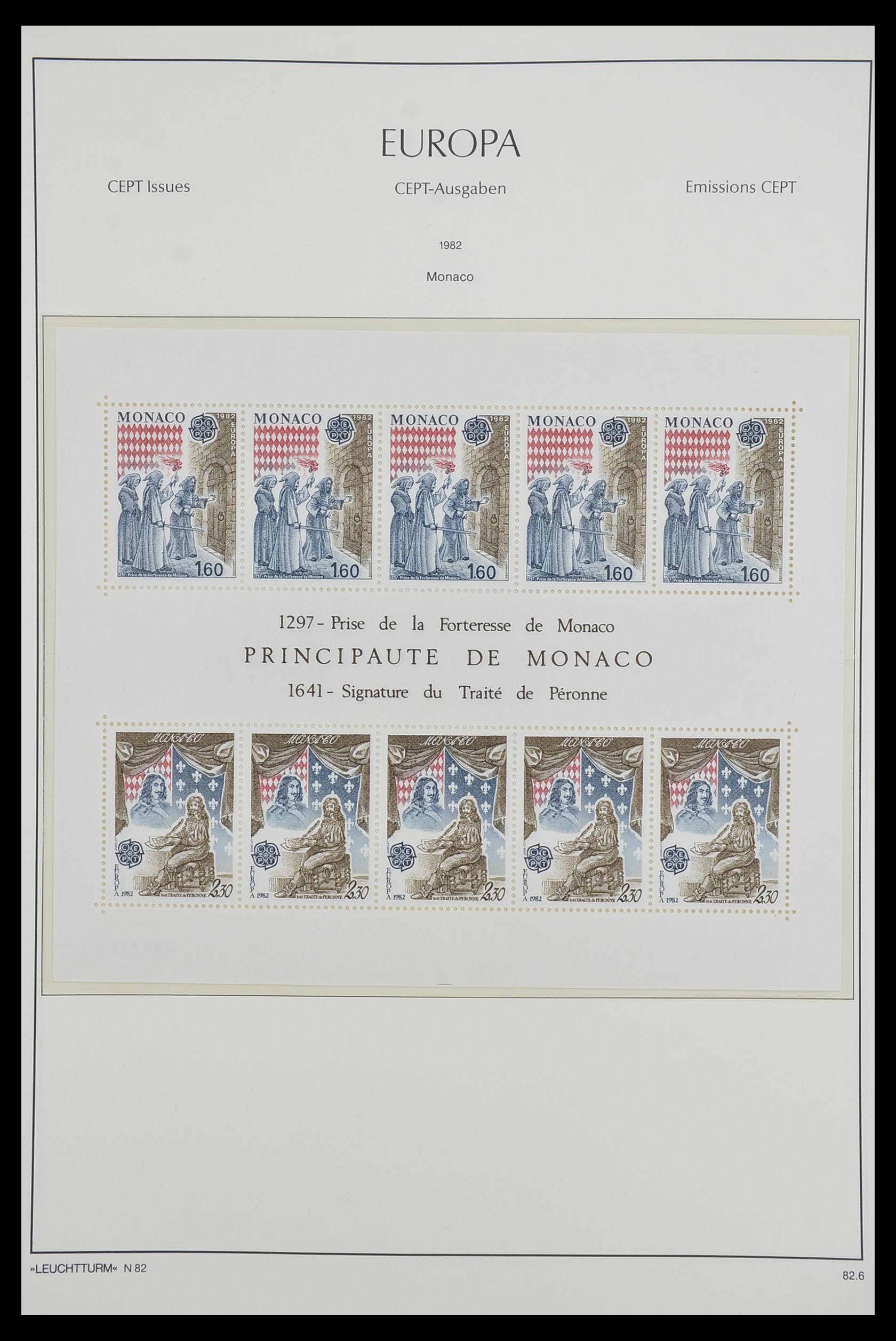 33524 047 - Postzegelverzameling 33524 Europa CEPT 1977-2011.