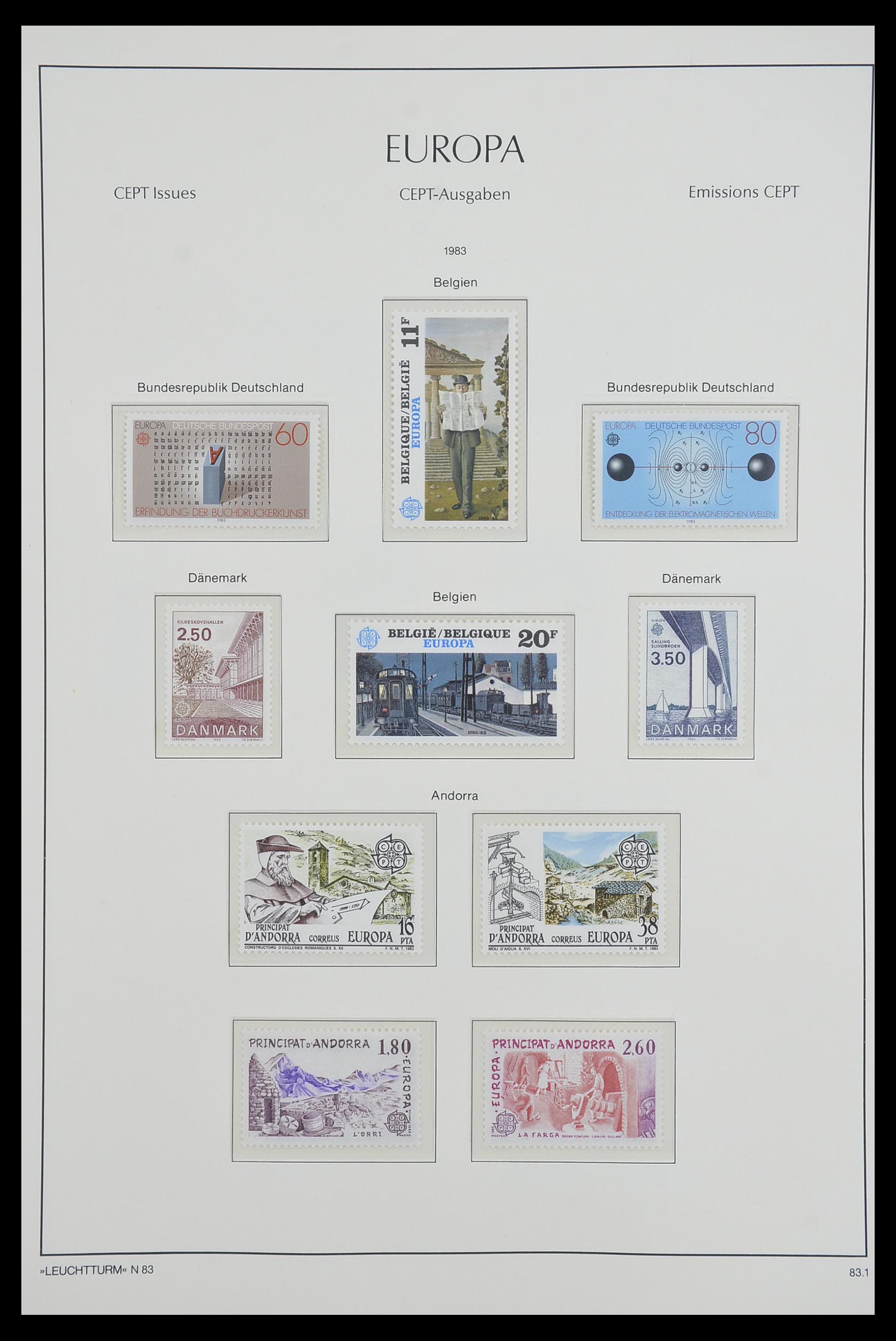 33524 053 - Postzegelverzameling 33524 Europa CEPT 1977-2011.
