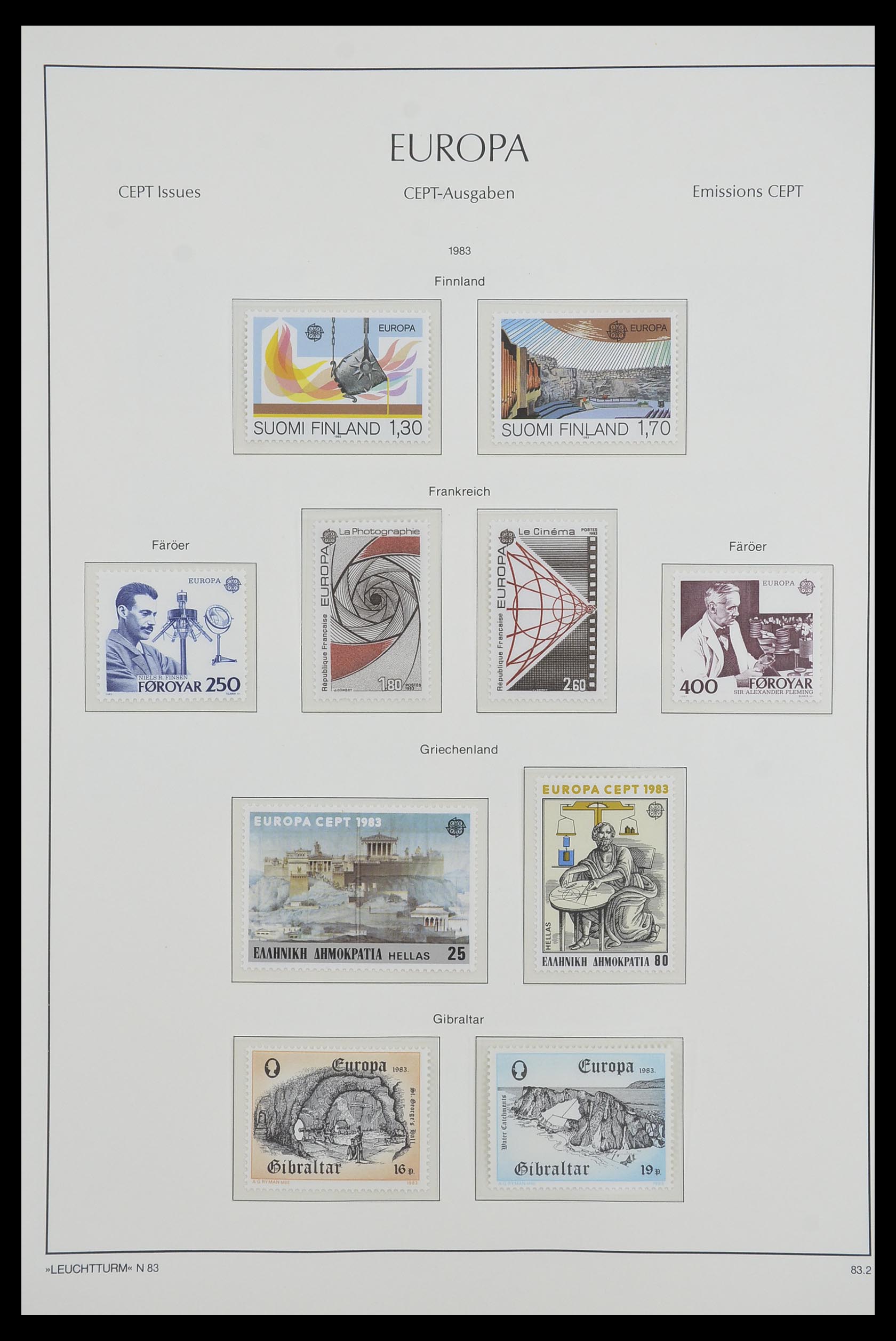 33524 054 - Postzegelverzameling 33524 Europa CEPT 1977-2011.