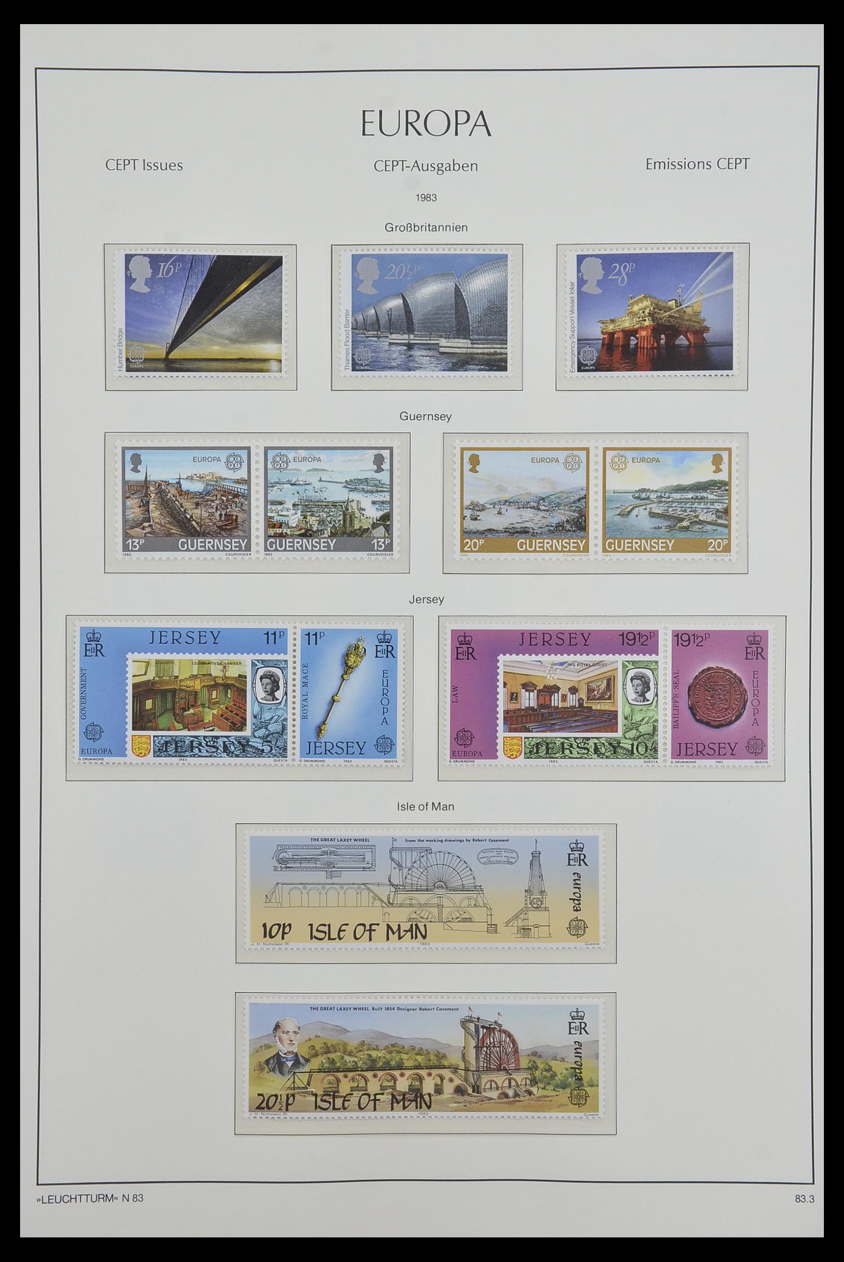 33524 055 - Postzegelverzameling 33524 Europa CEPT 1977-2011.