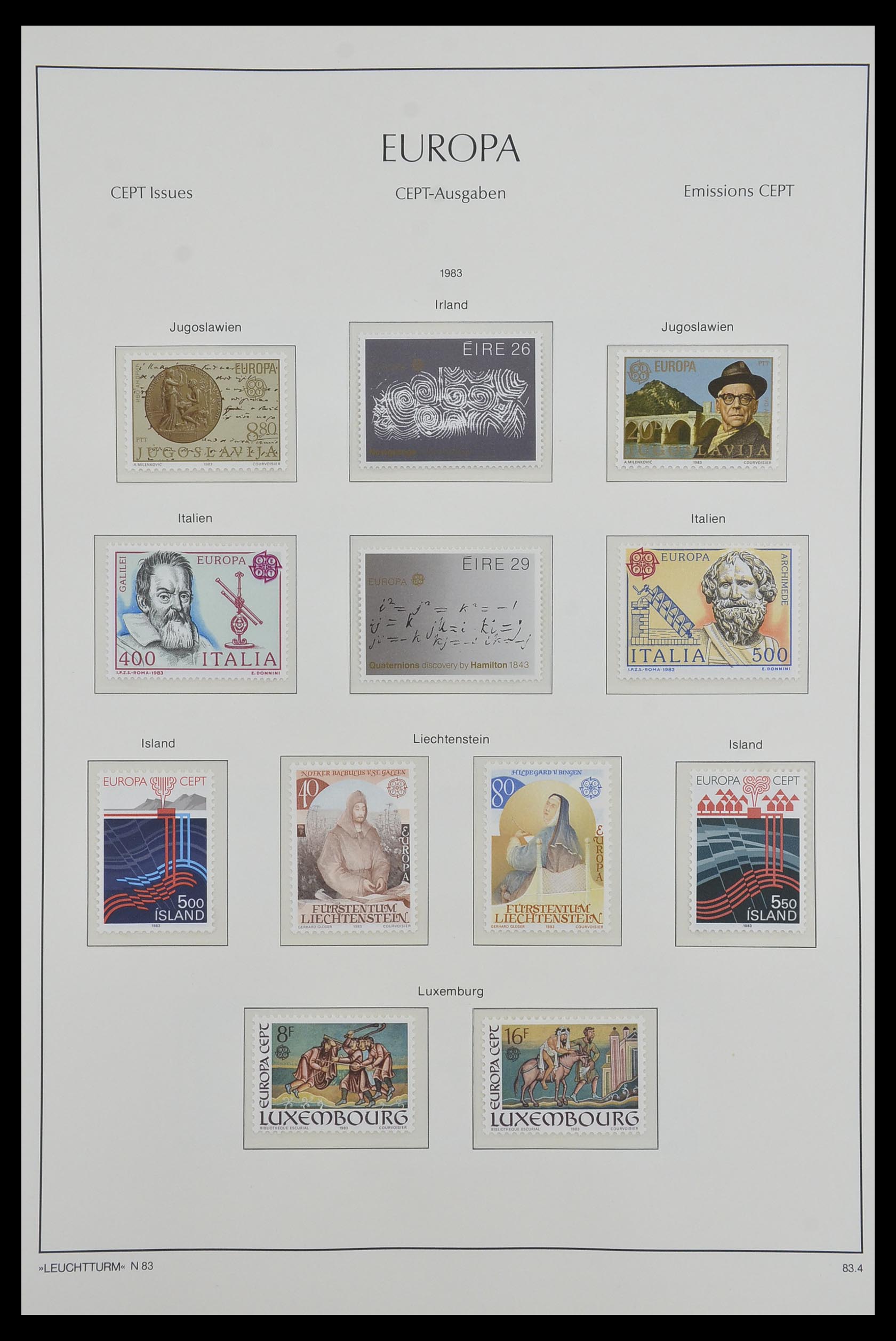 33524 056 - Stamp collection 33524 Europa CEPT 1977-2011.