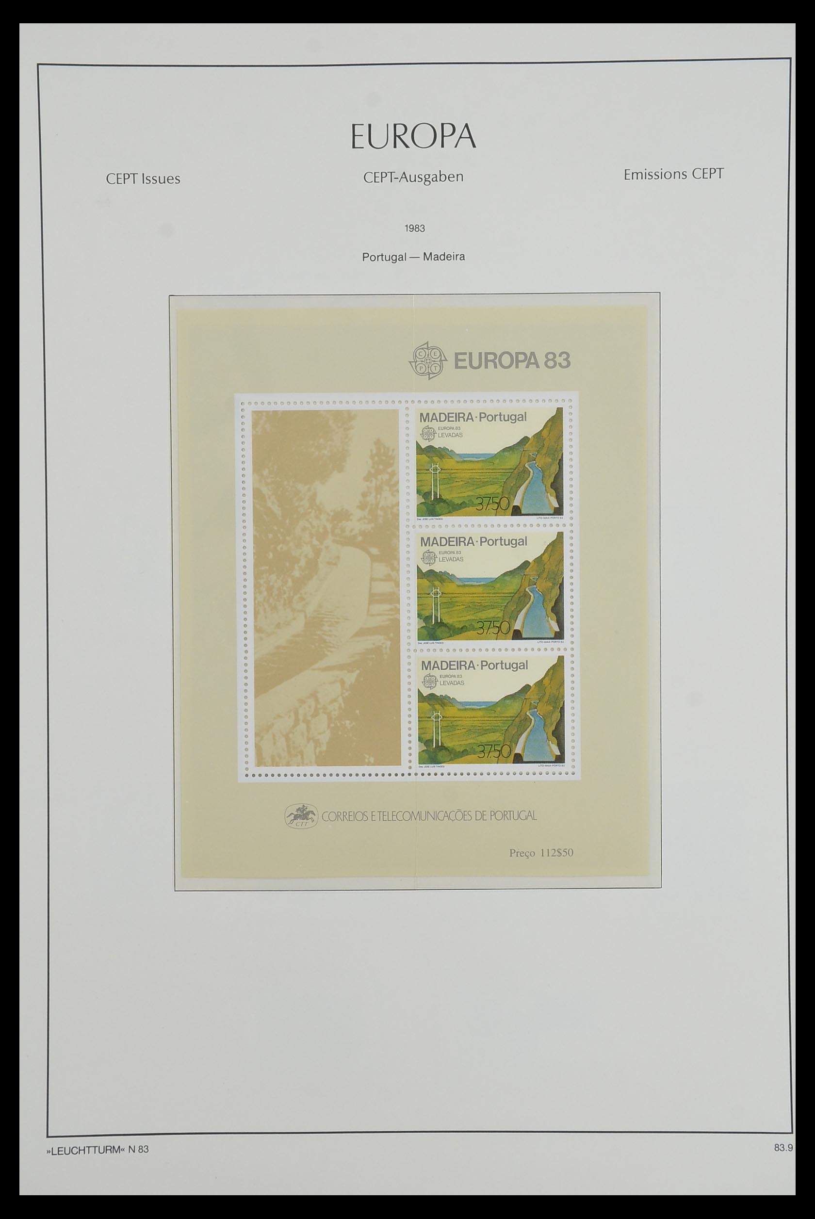 33524 061 - Postzegelverzameling 33524 Europa CEPT 1977-2011.