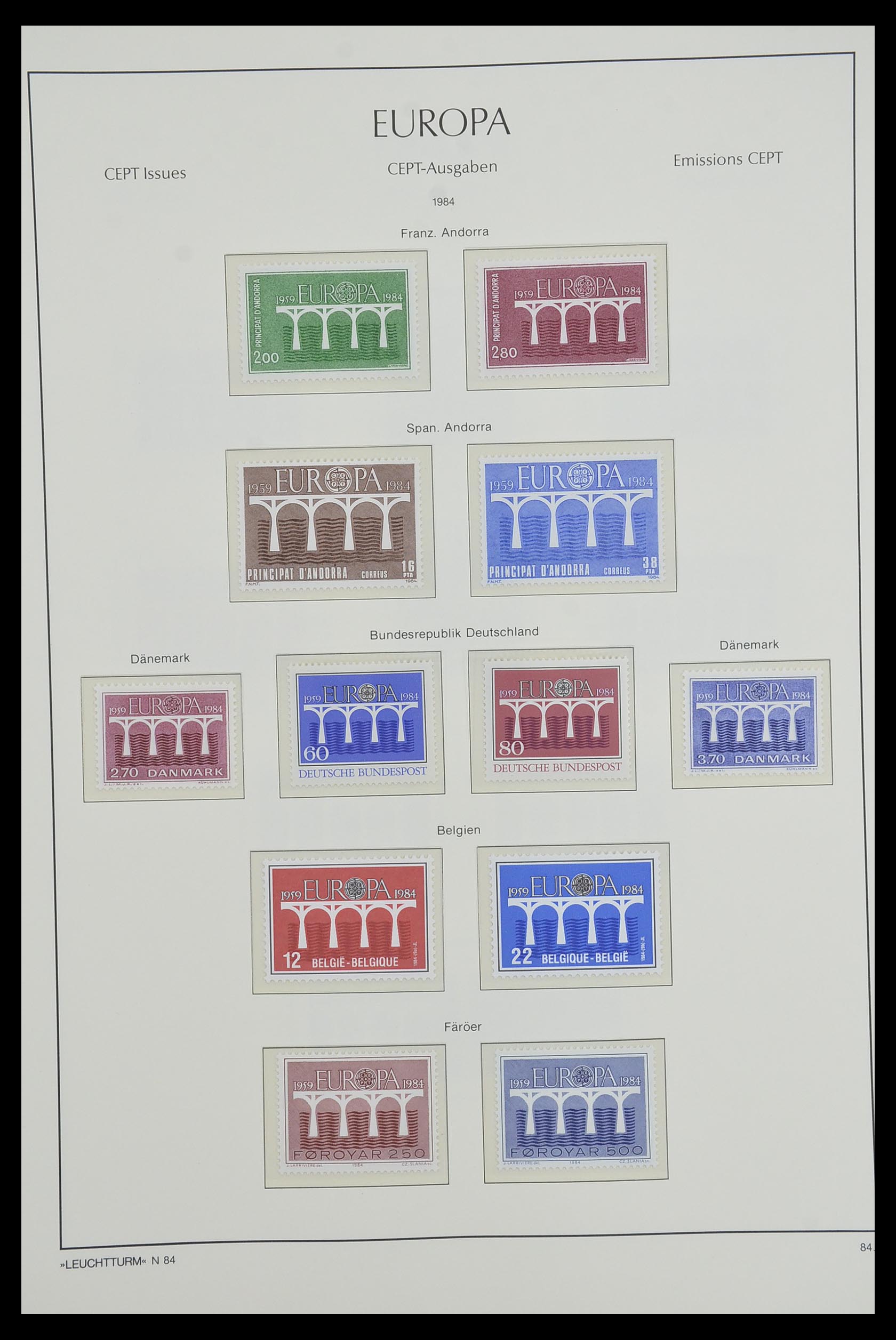 33524 064 - Postzegelverzameling 33524 Europa CEPT 1977-2011.